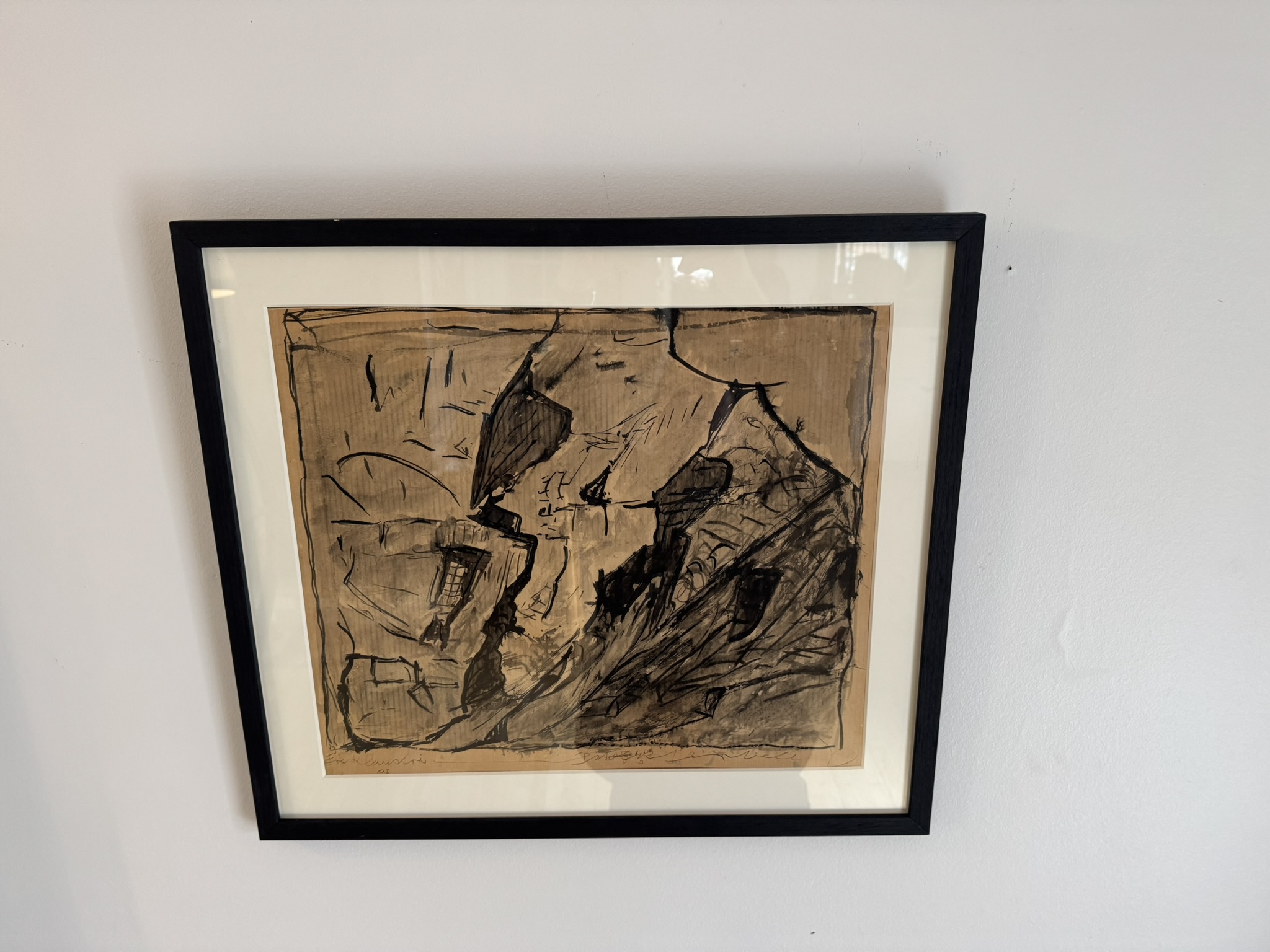 Jóhannes S. Kjarval - Frá Klaustri - 41x49