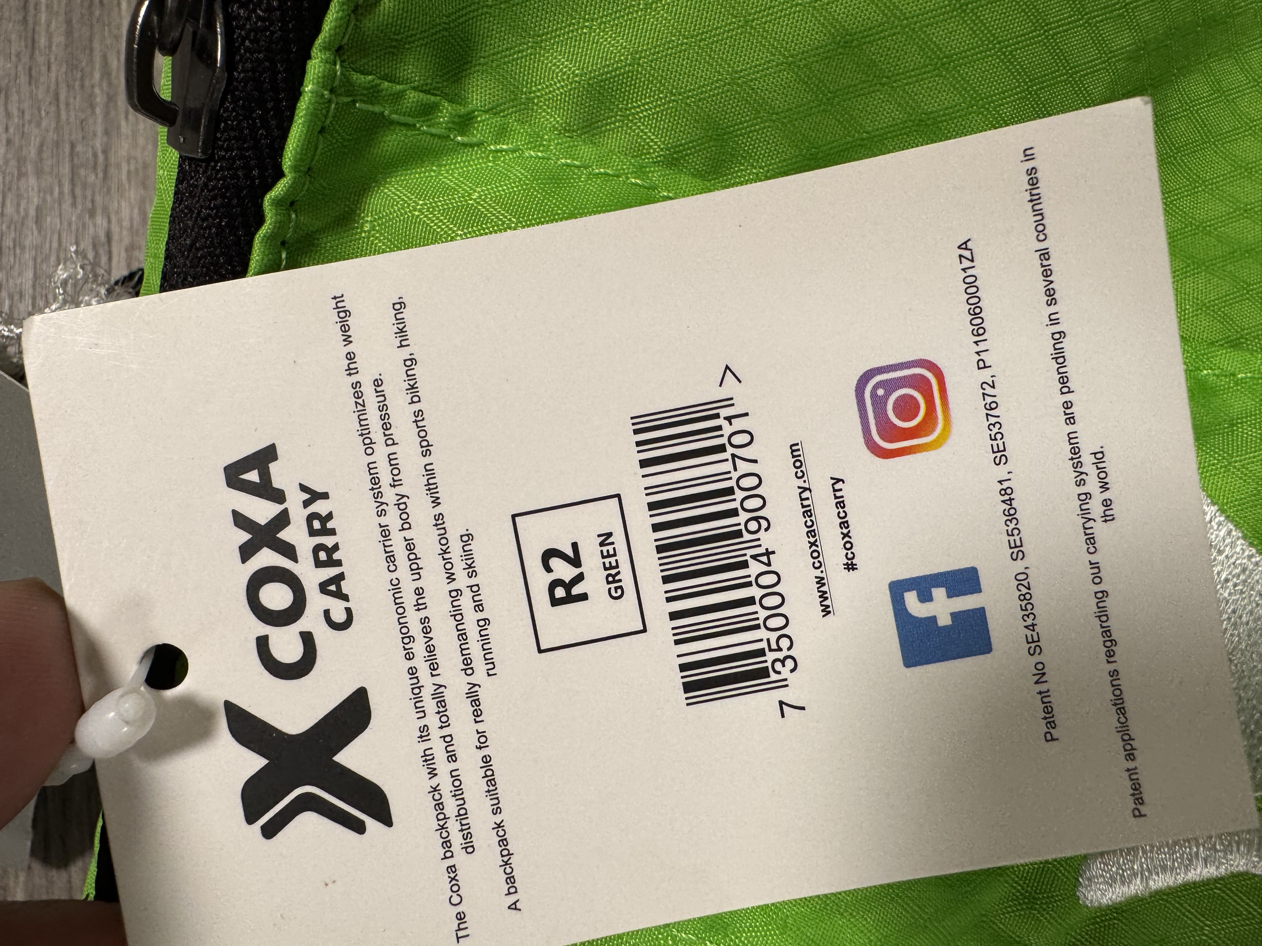 Coxa Carry R5 útivistarbakpoki