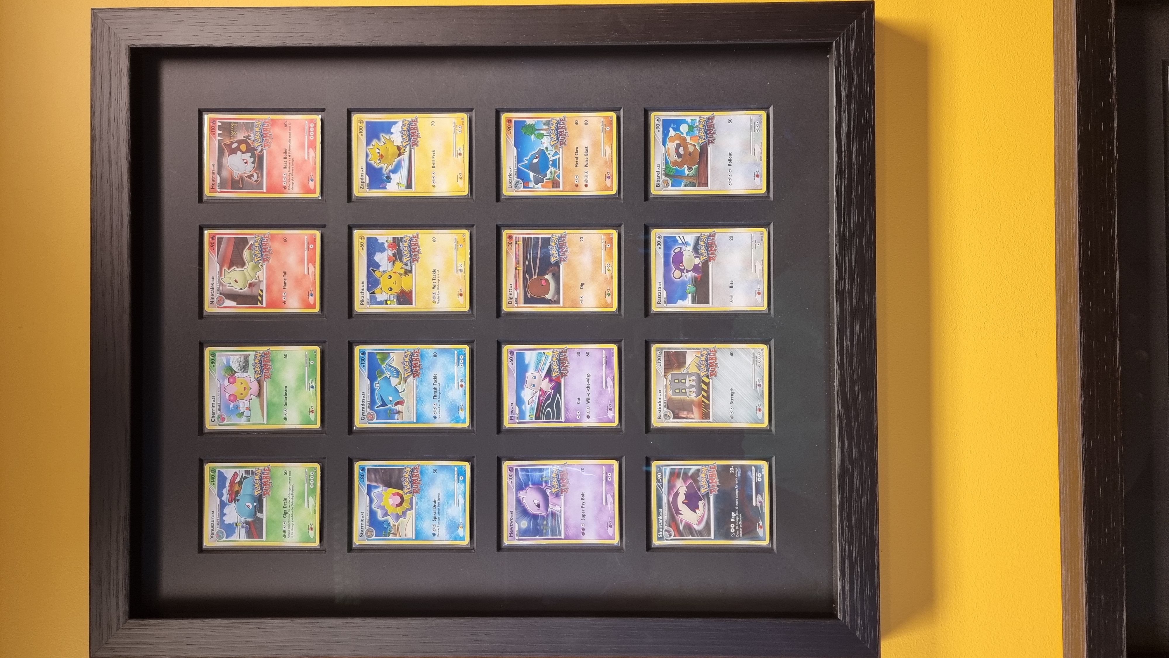 2009 Pokémon Rumble - Master Set - Innrammað