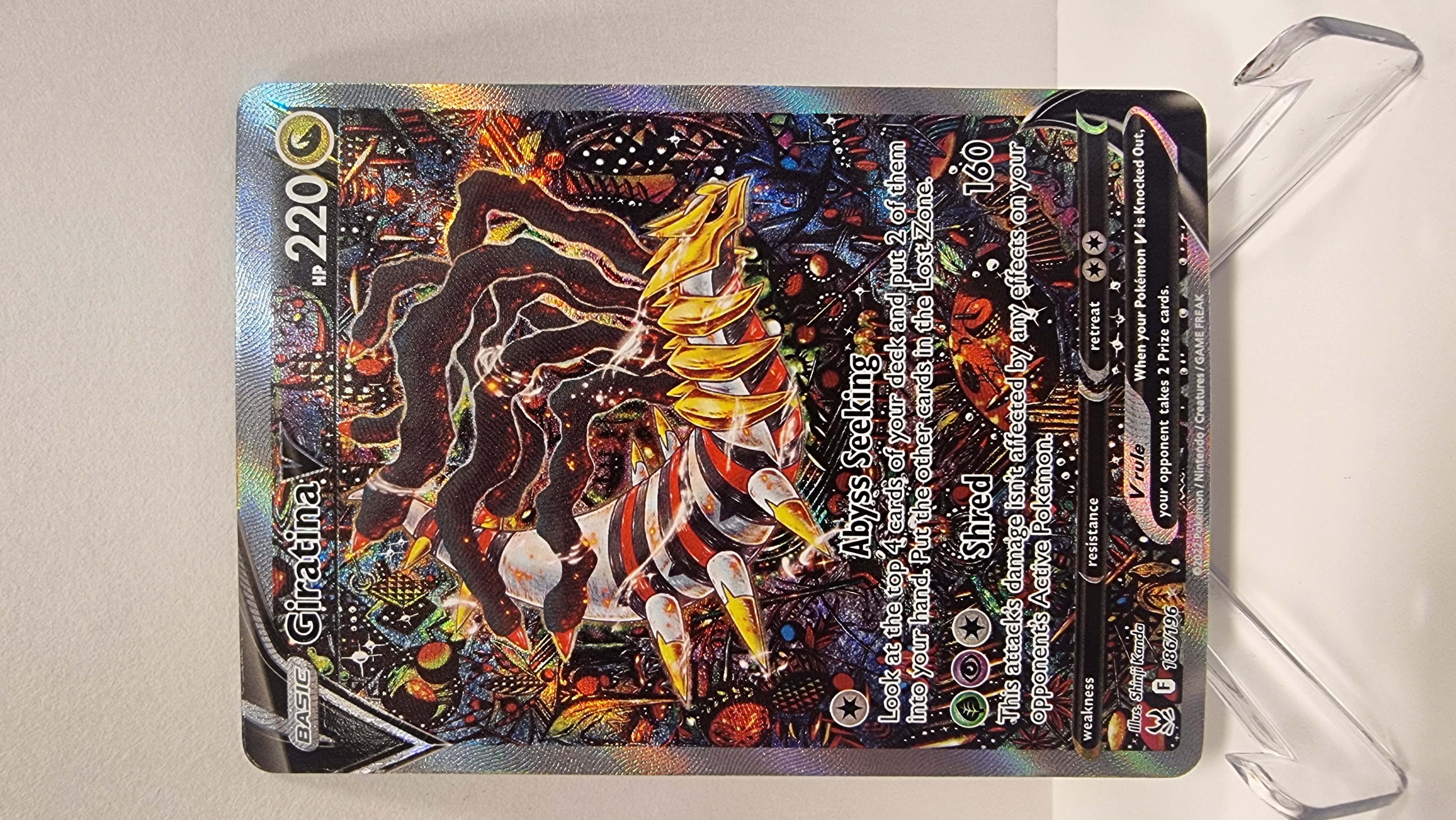 2022 Lost Origin - Giratina V - Alternate Art Secret Rare