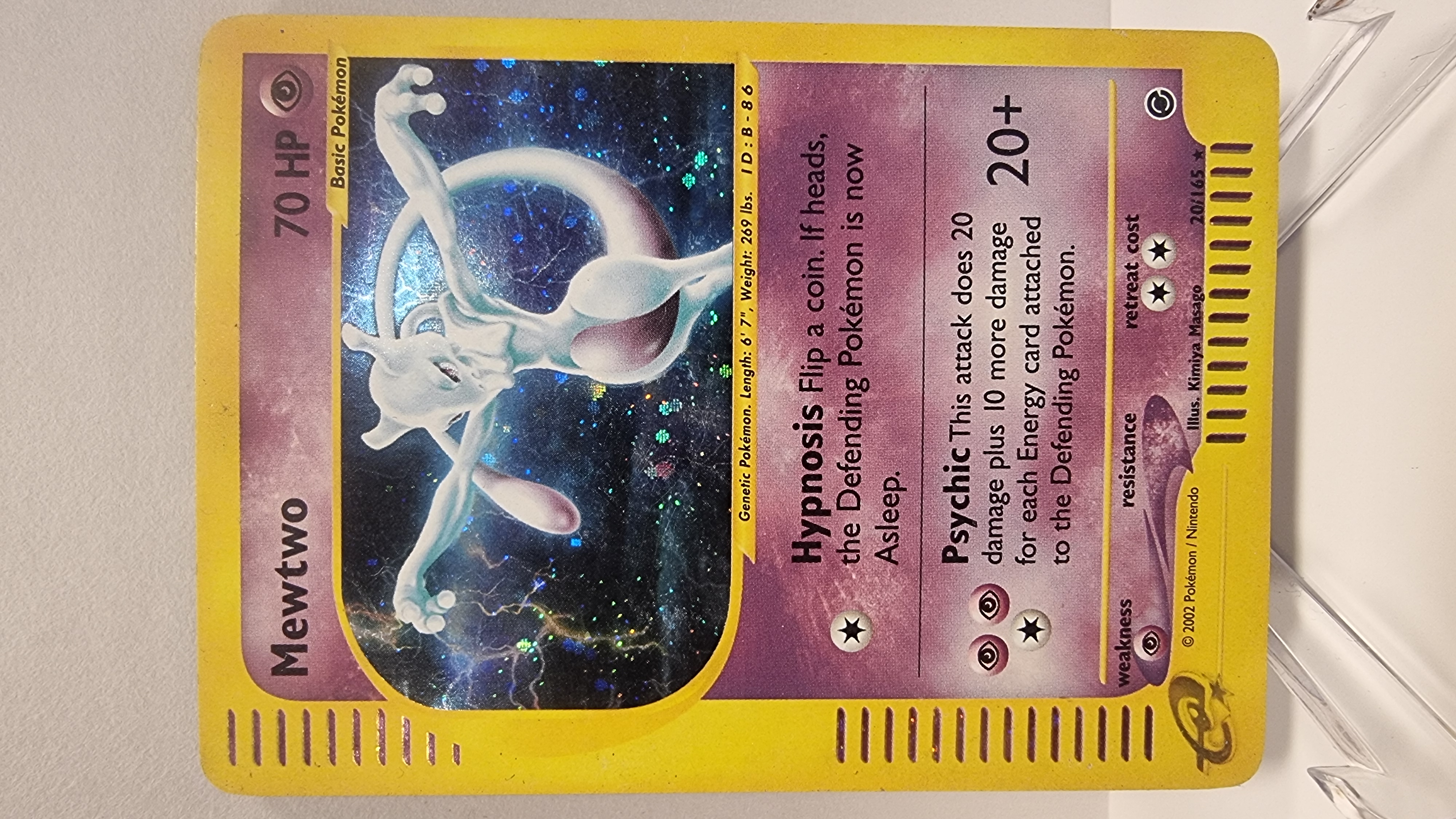 2002 Base Expedition - Mewtwo - Holo Rare