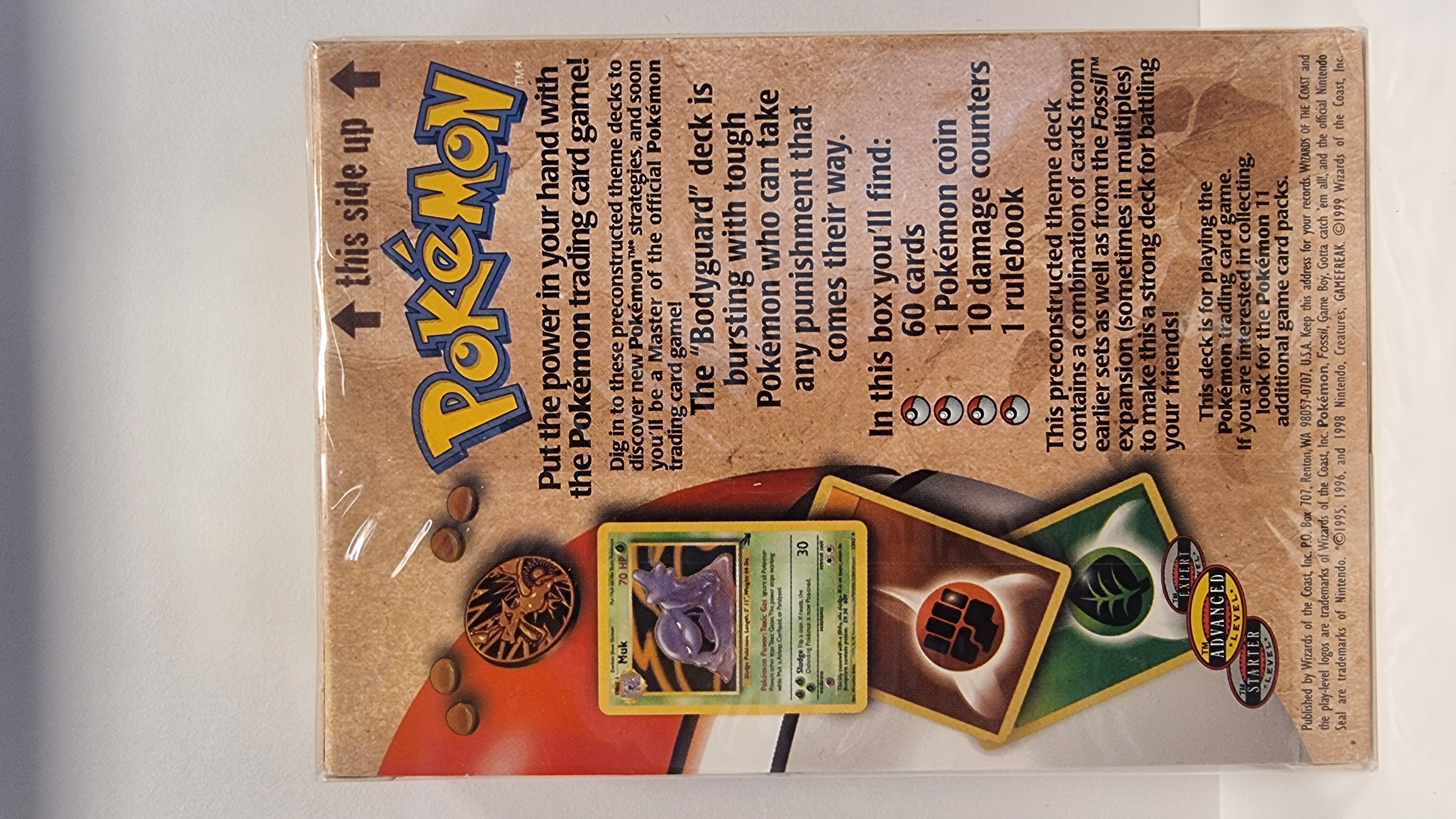 1999 Fossil Theme Deck - Bodyguard - Sealed
