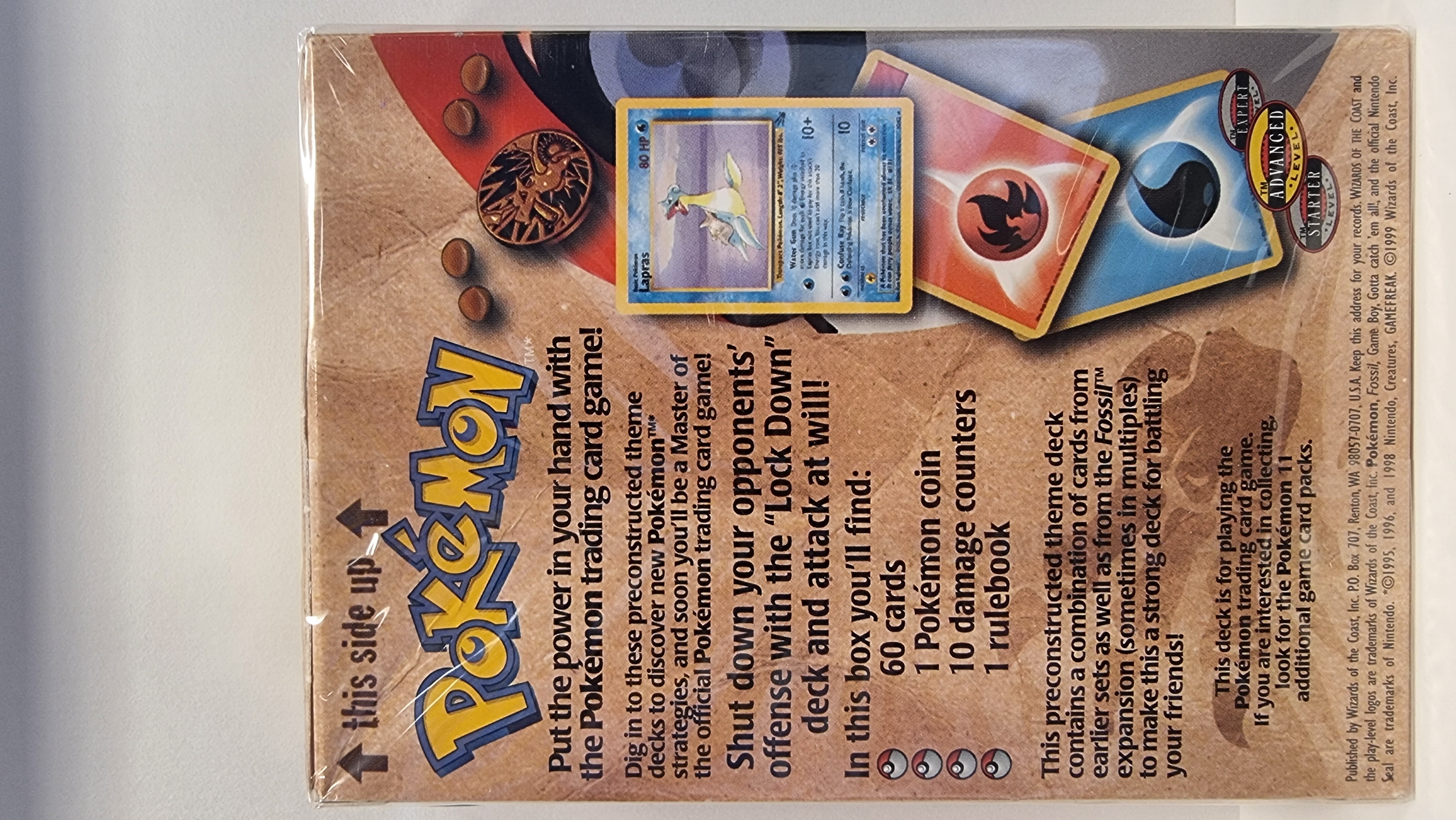 1999 Fossil Theme Deck - LockDown - Sealed