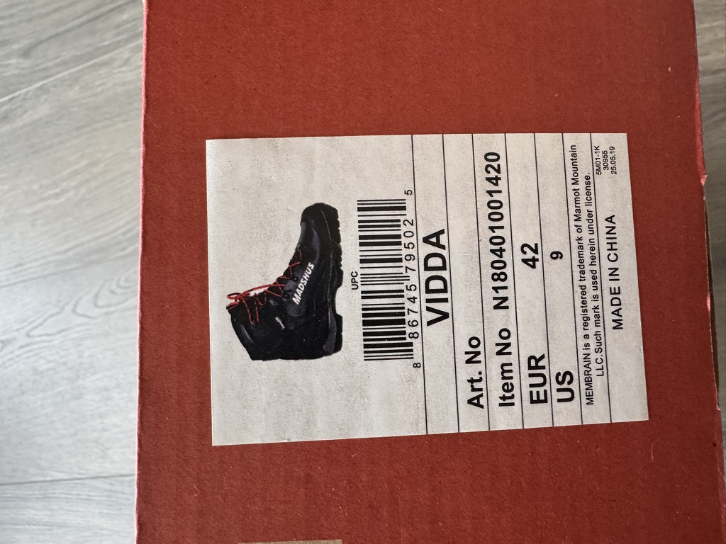 Madshus Vidda gönguskíðaskór nr 42