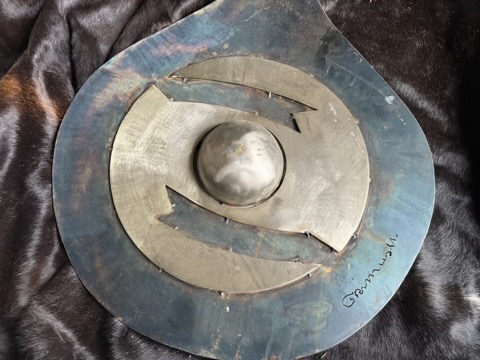 Grímur Marínó - Stál Skúlptúr - 55x80