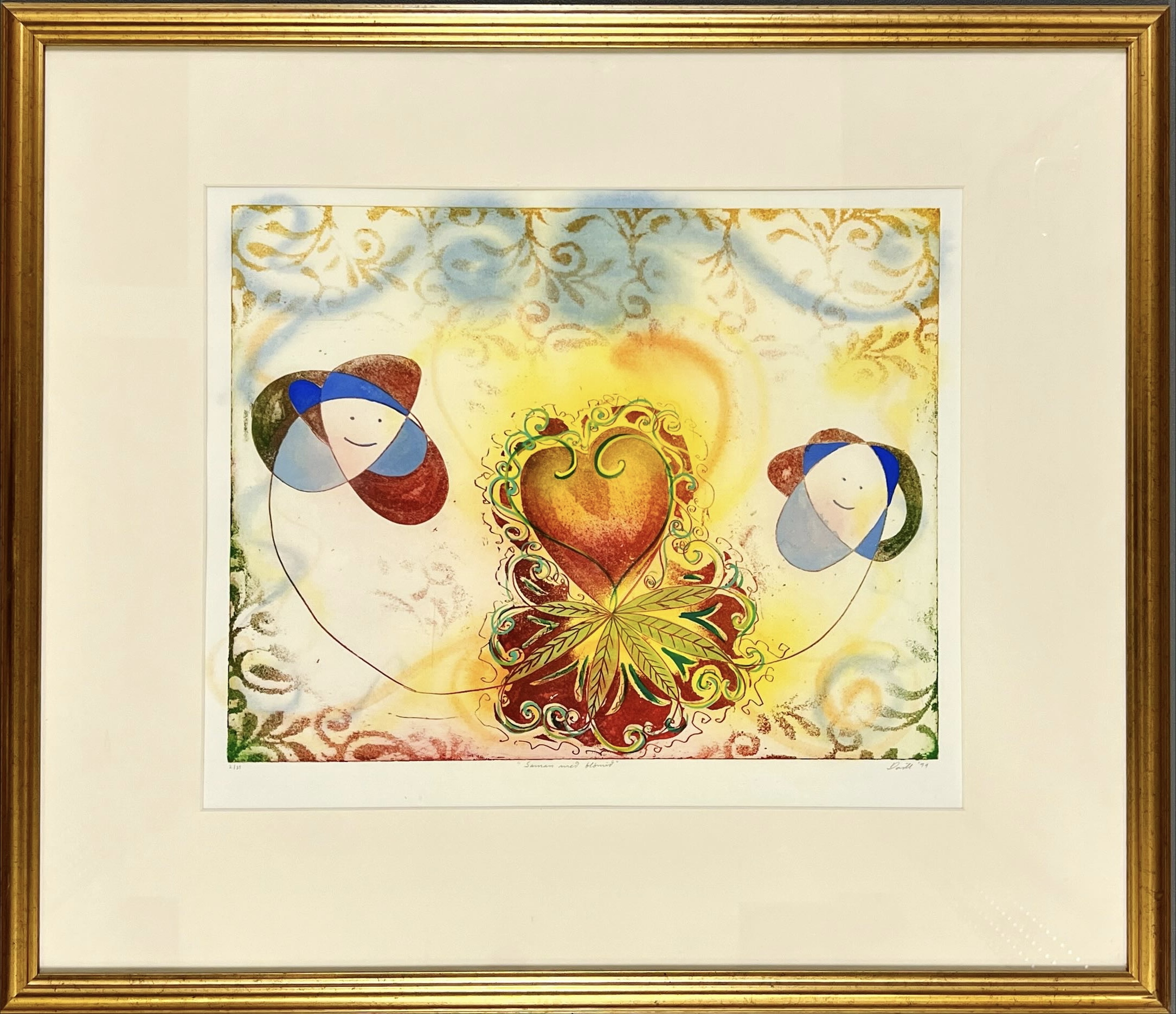 Daði Guðbjörnsson (1954) - Saman með blómið