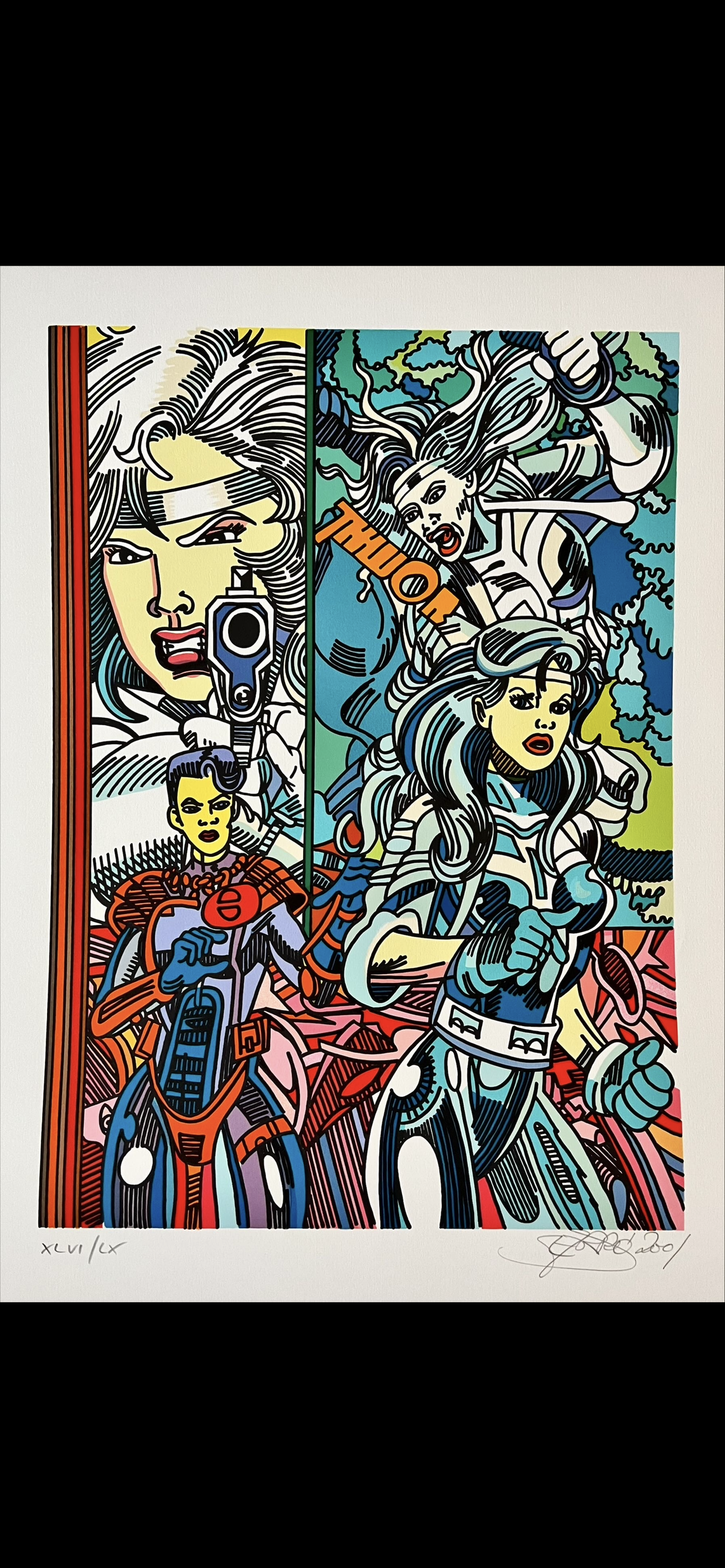 ERRÓ (1932) - Silver Sabler