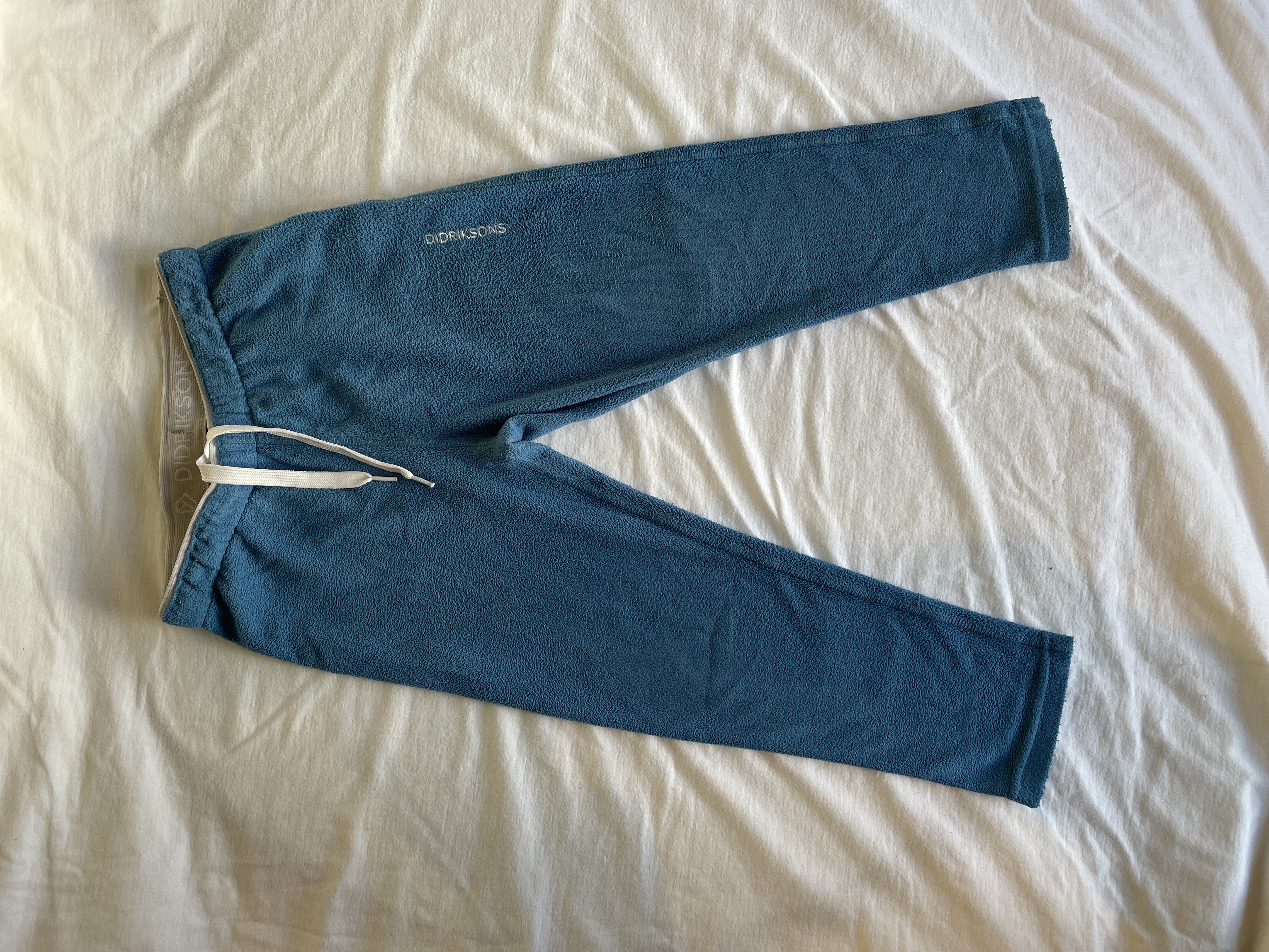 Didriksson Flíssett blátt - 104