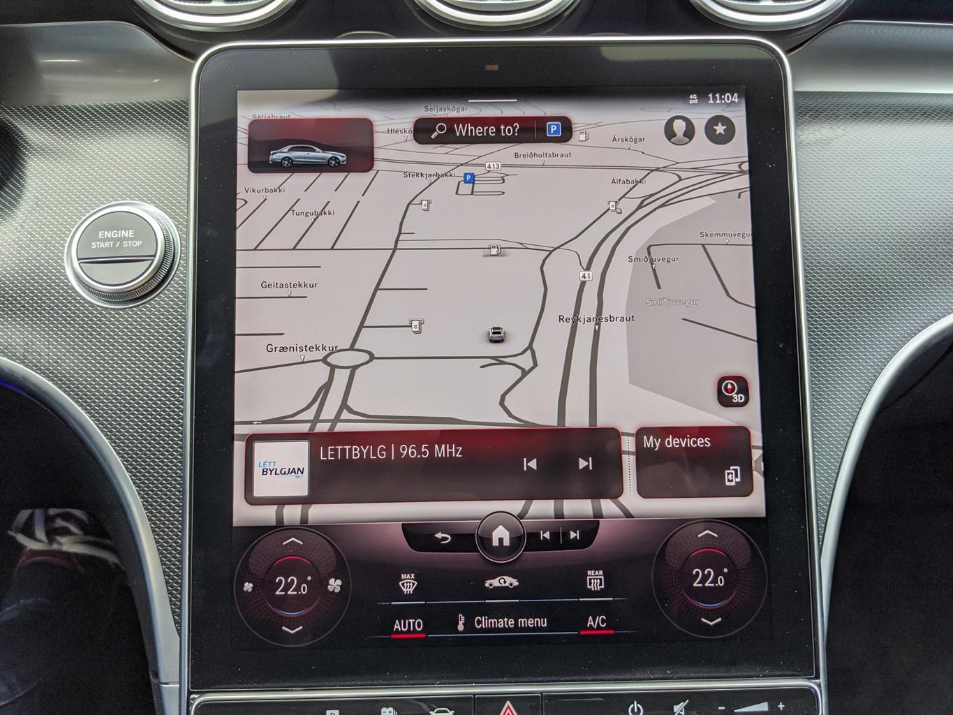 Mercedes-Benz C 300e AMG - 7/2022 - 8þ. km