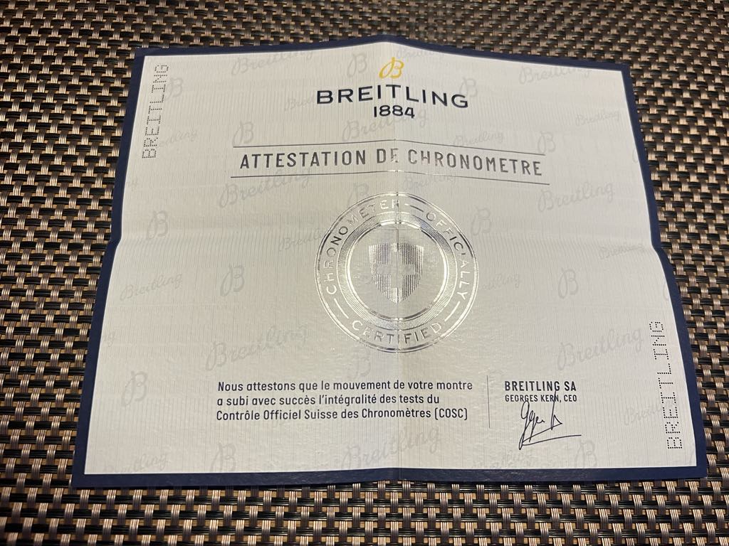 Breitling Chronomat B01