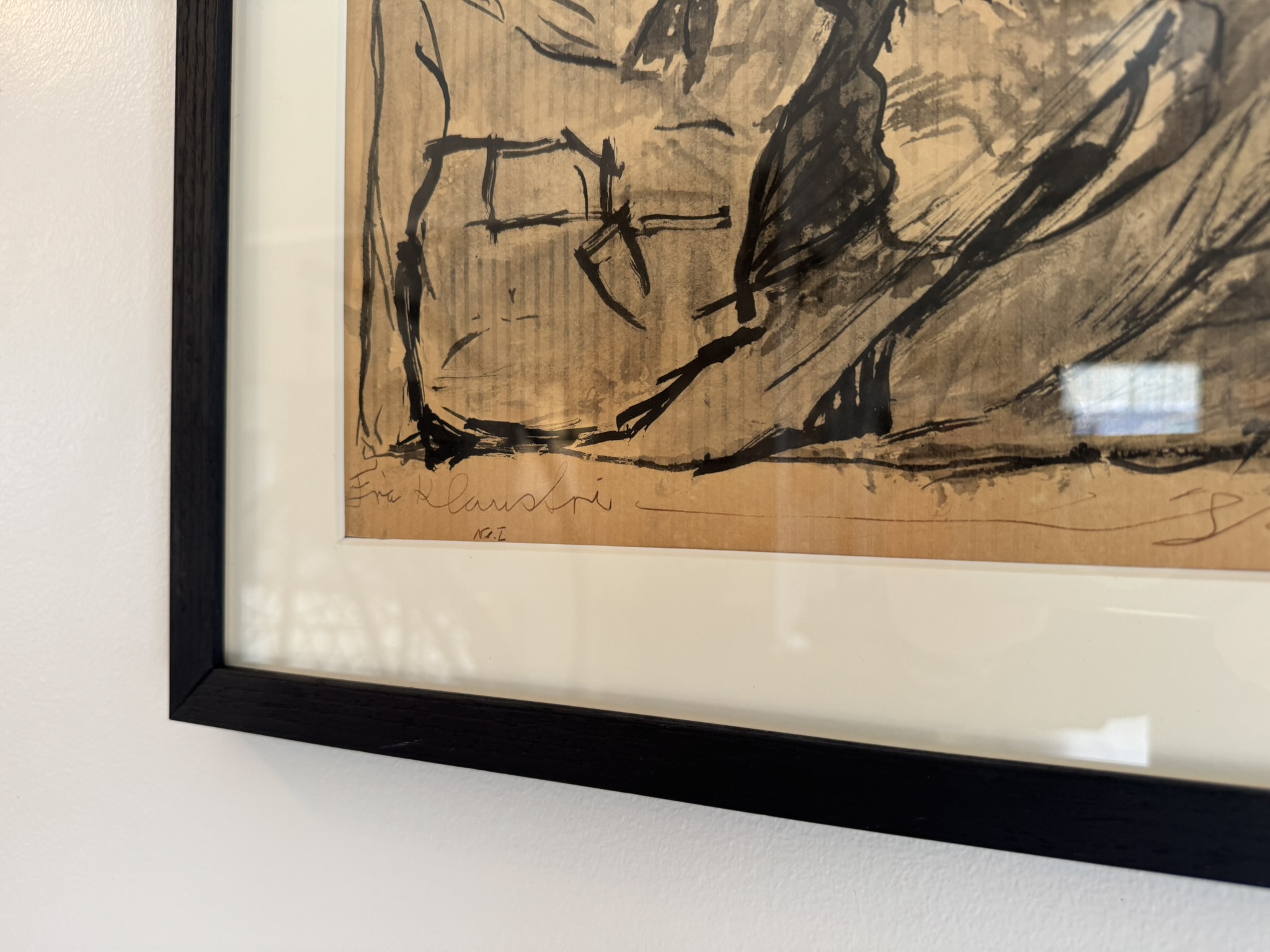 Jóhannes S. Kjarval - Frá Klaustri - 41x49