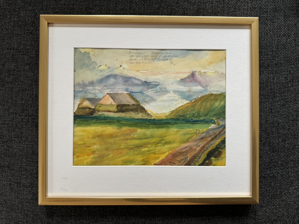 Svavar Guðnason - Mynd báðum megin - 21x28