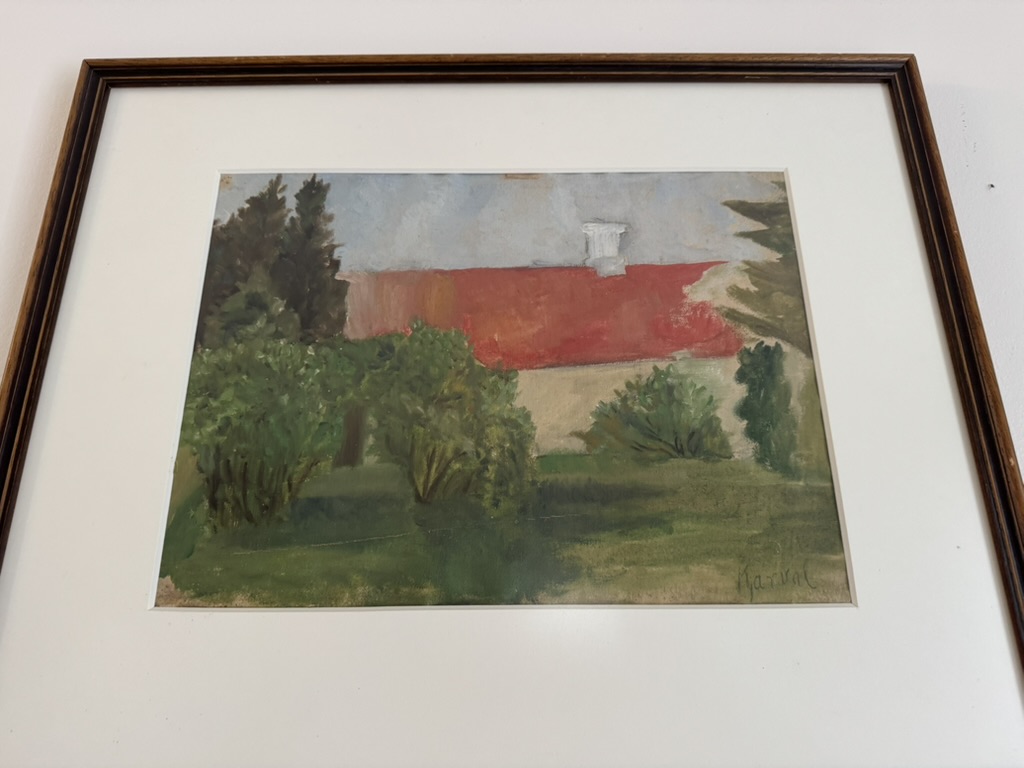 Jóhannes S. Kjarval - frá Danmörku - 34x25