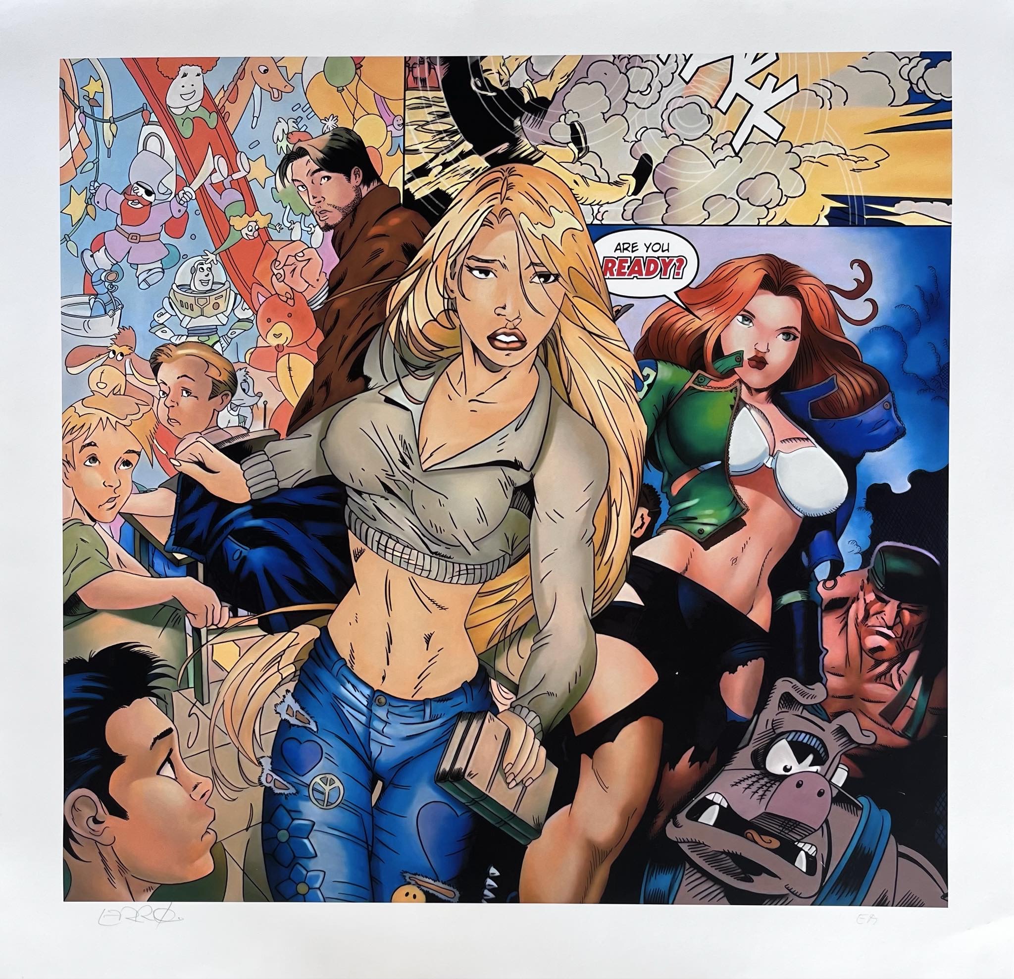 ERRÓ (f. 1932) - ARE YOU READY?