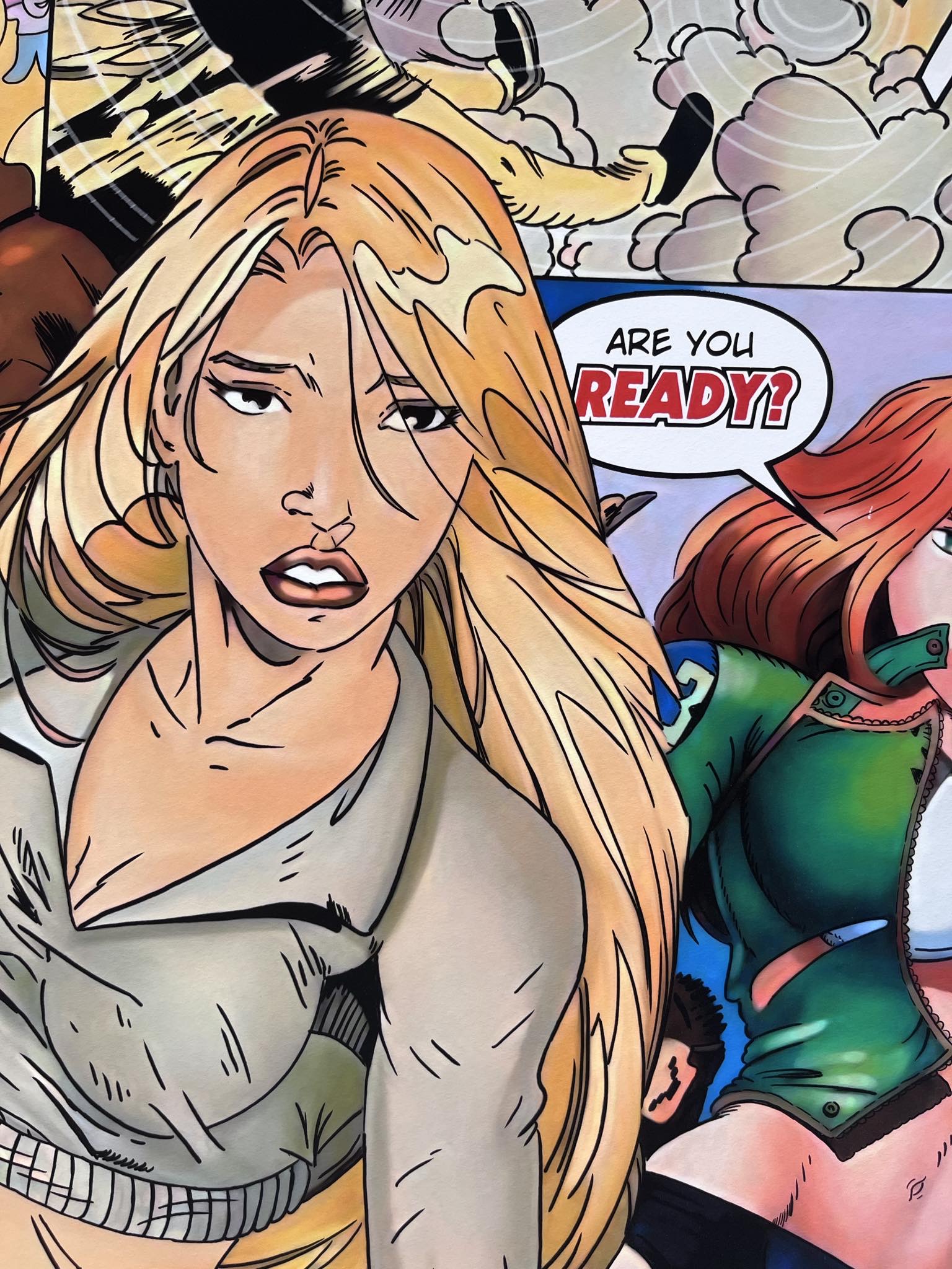 ERRÓ (f. 1932) - ARE YOU READY?