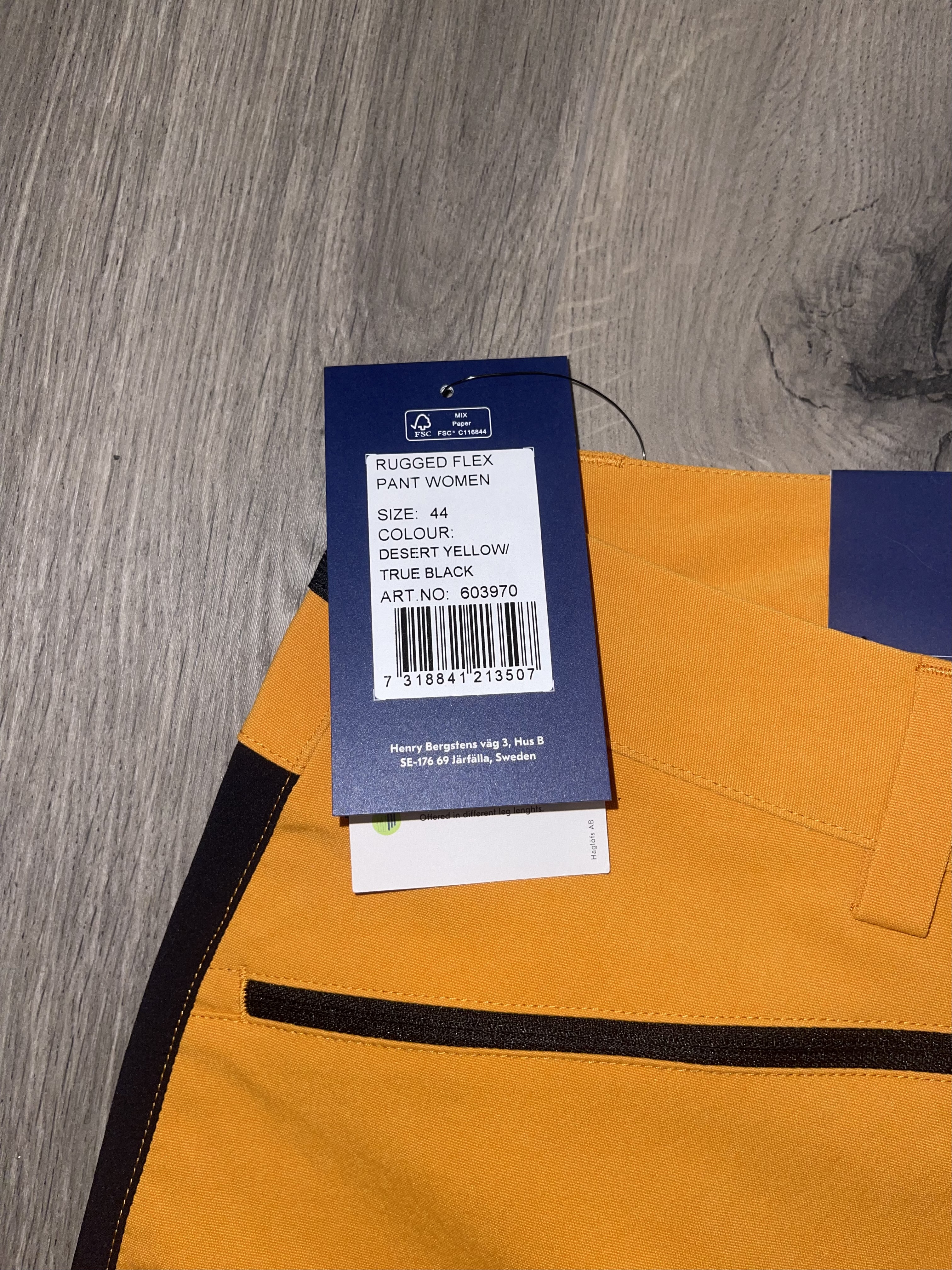 Rugged Flex Skíða Buxur - Kvk - Stærð 44