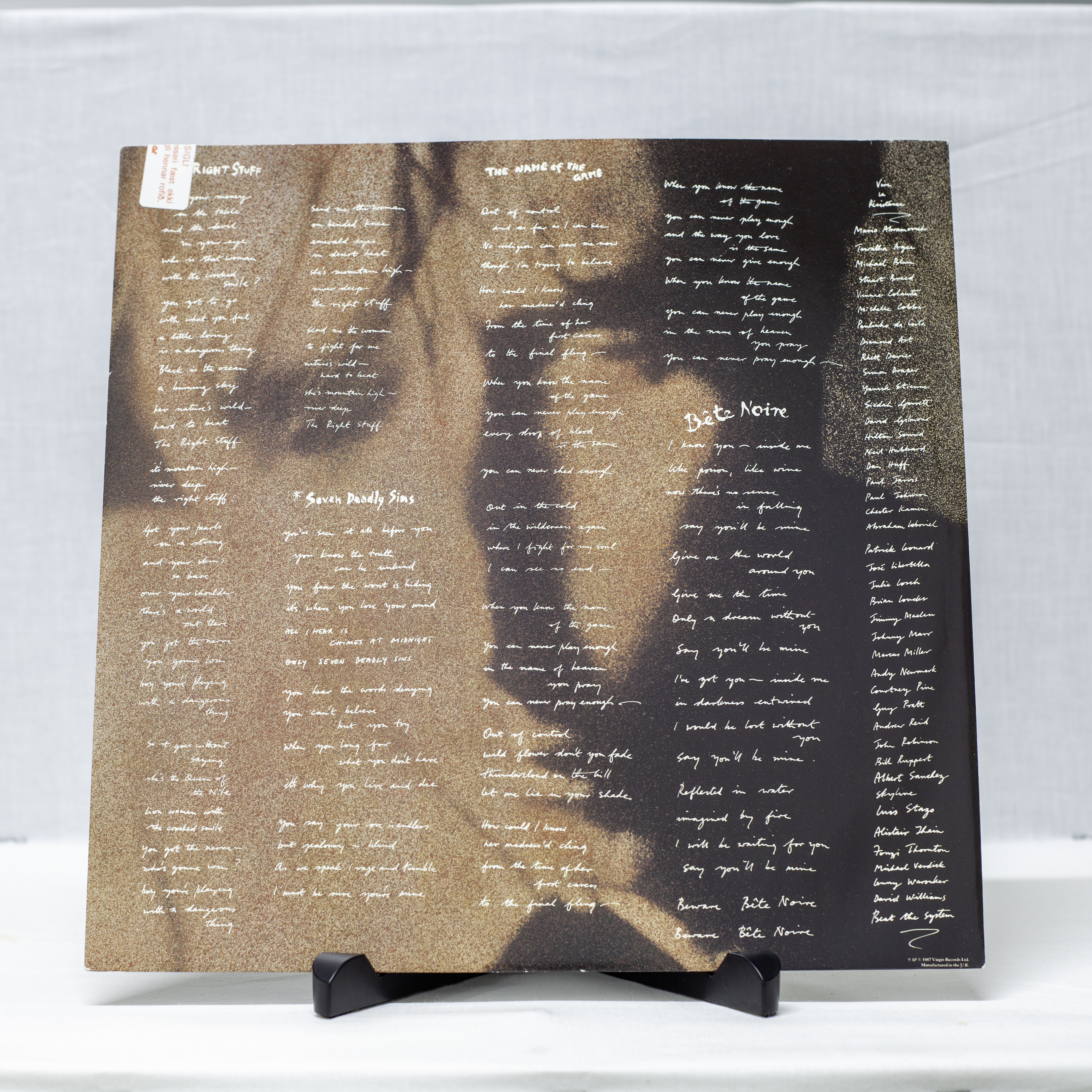 Bryan Ferry – Bête Noire