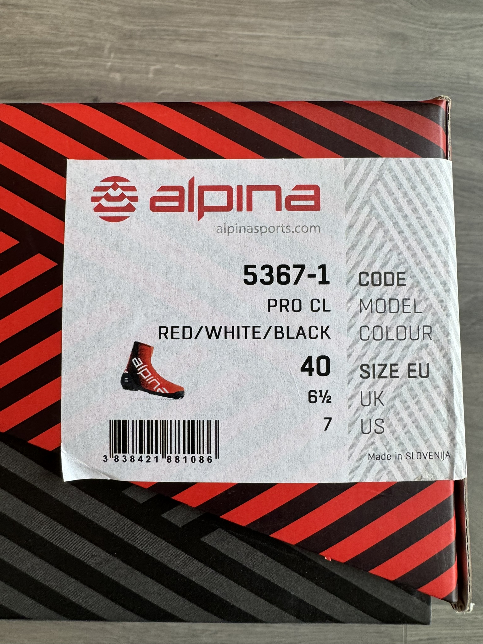 Alpina Pro Class gönguskíðaskór nr 40