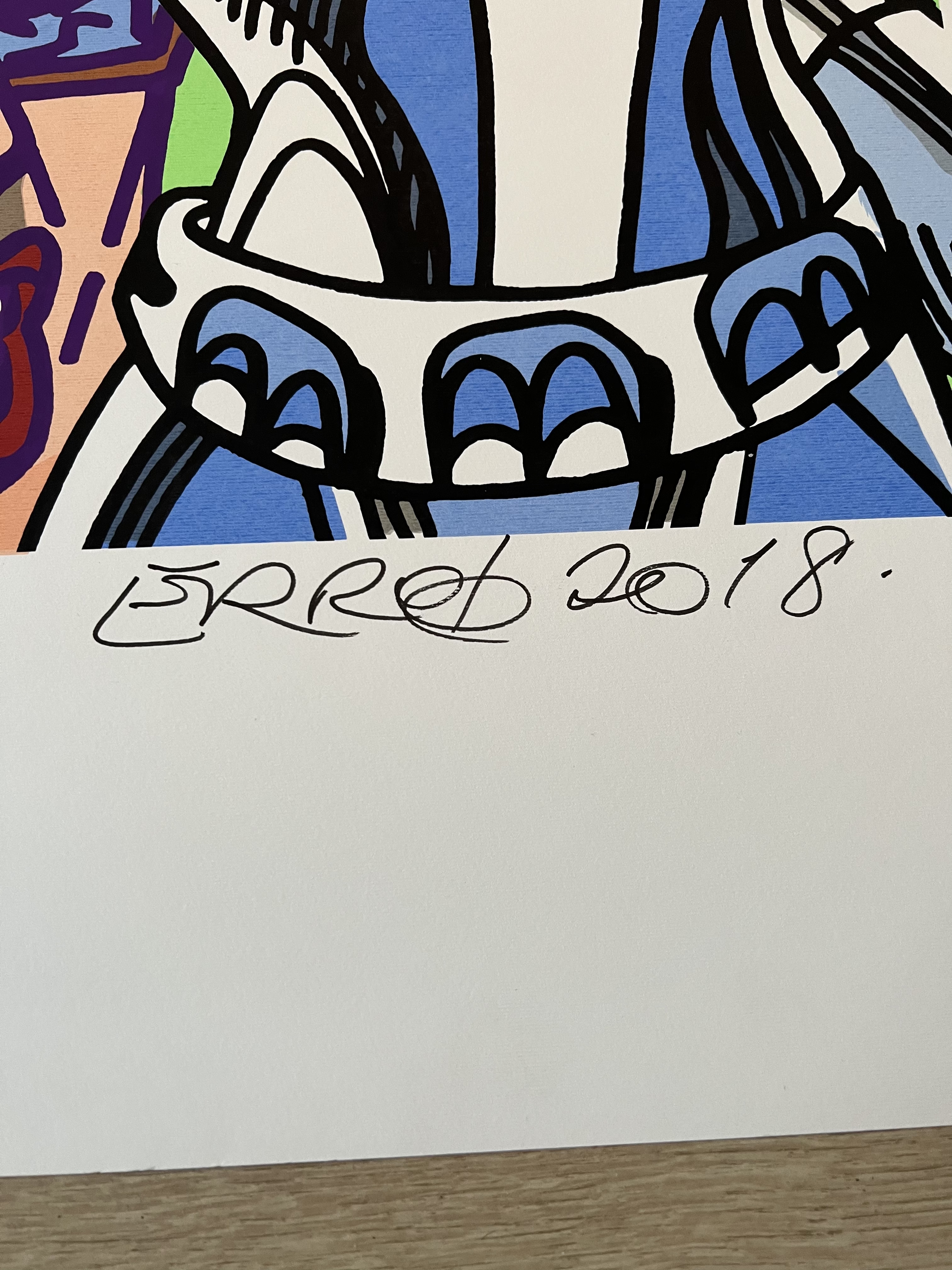 ERRÓ (1932)  - JOAN OF ARC.