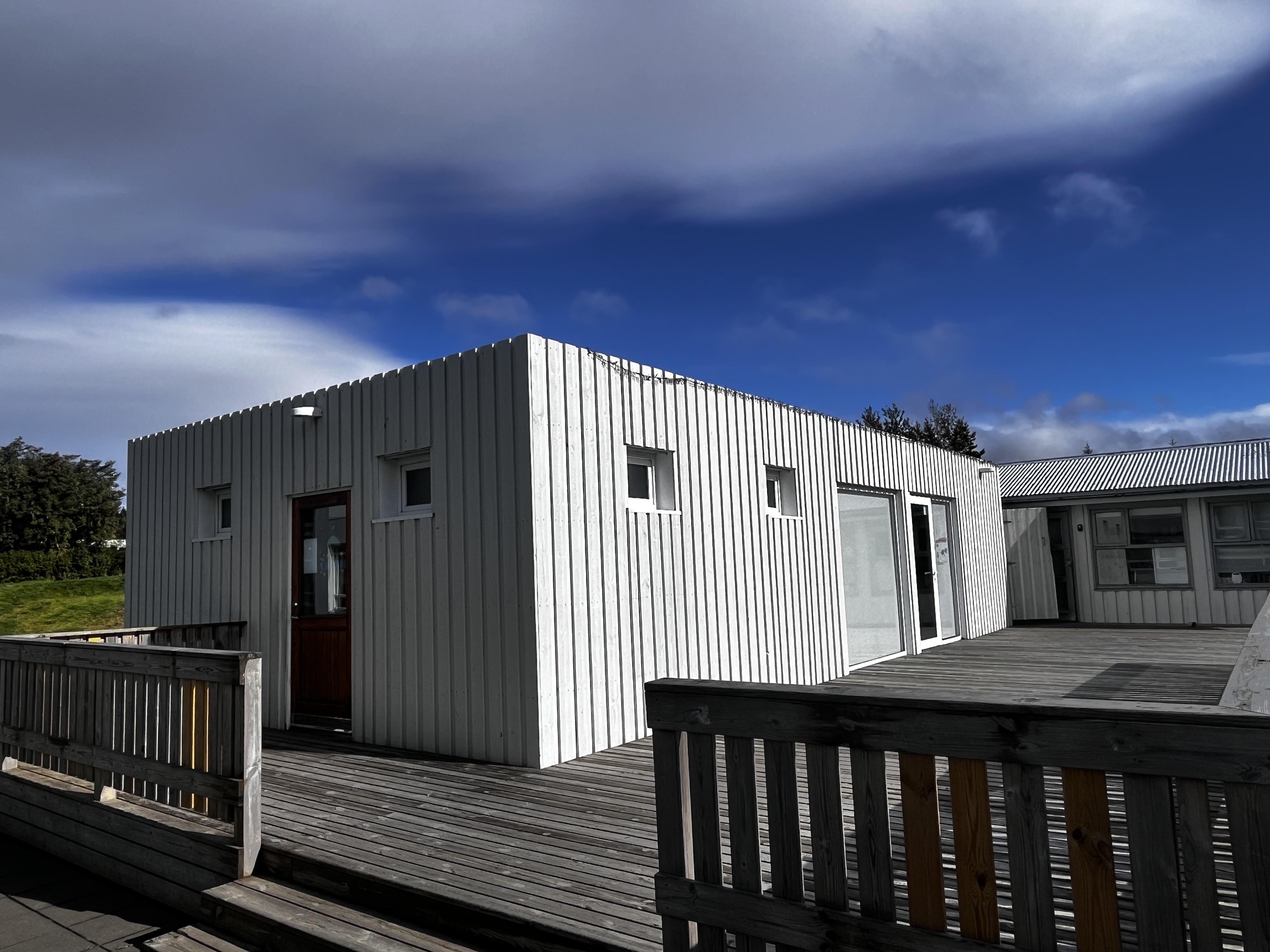 Færanleg húseining við Fossvogsskóla