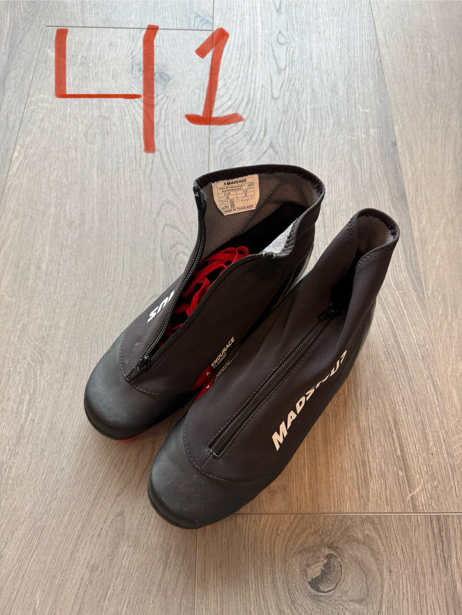 Madshus gönguskíðaskór nr 41