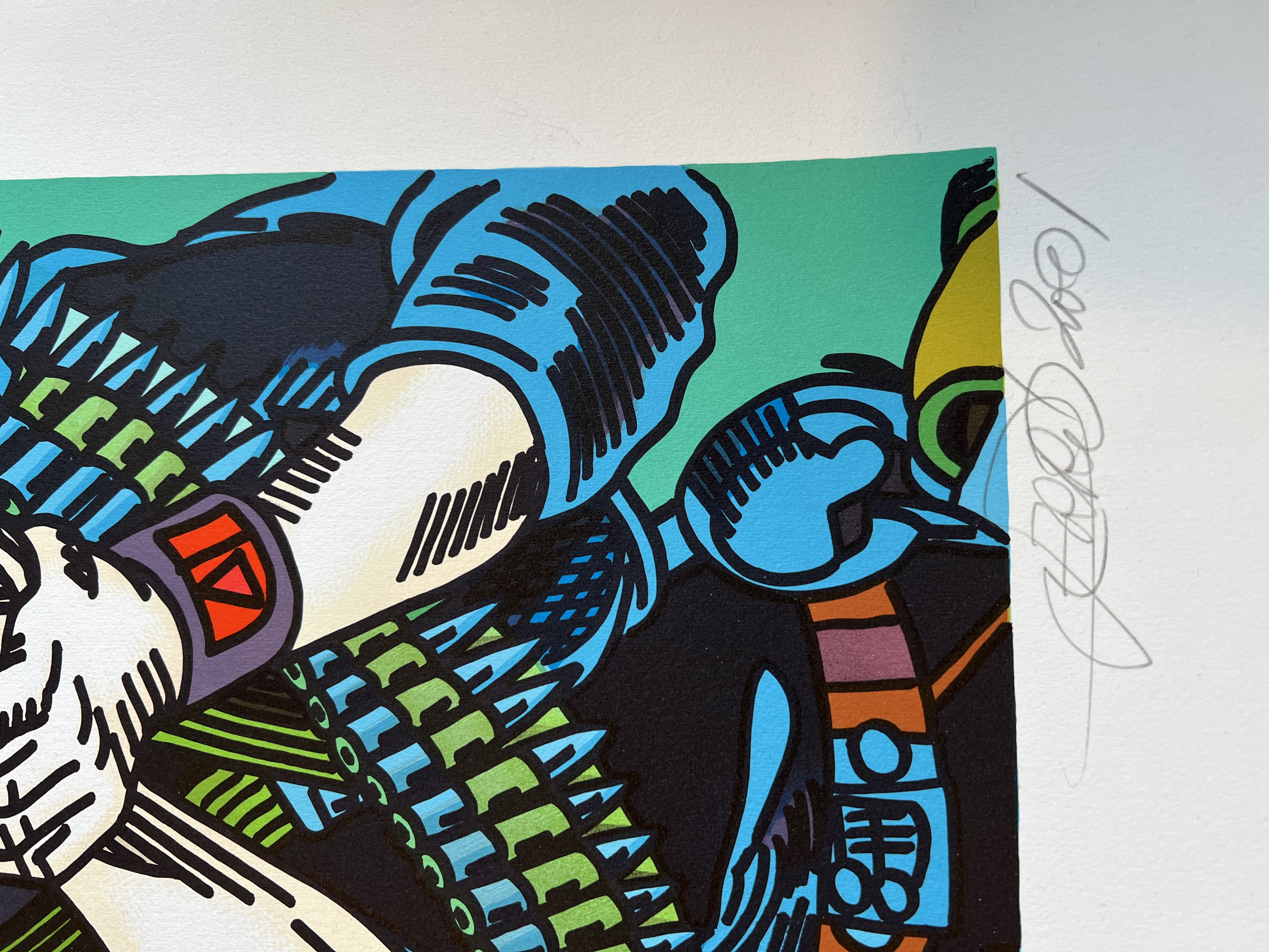 Erró / Guðmundur Guðmundsson (1932) - GUN LADY (2001)