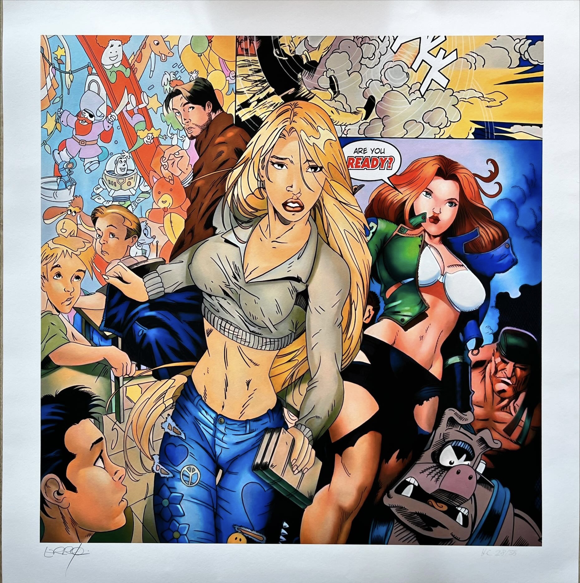 ERRÓ (1932) - ARE YOU READY?