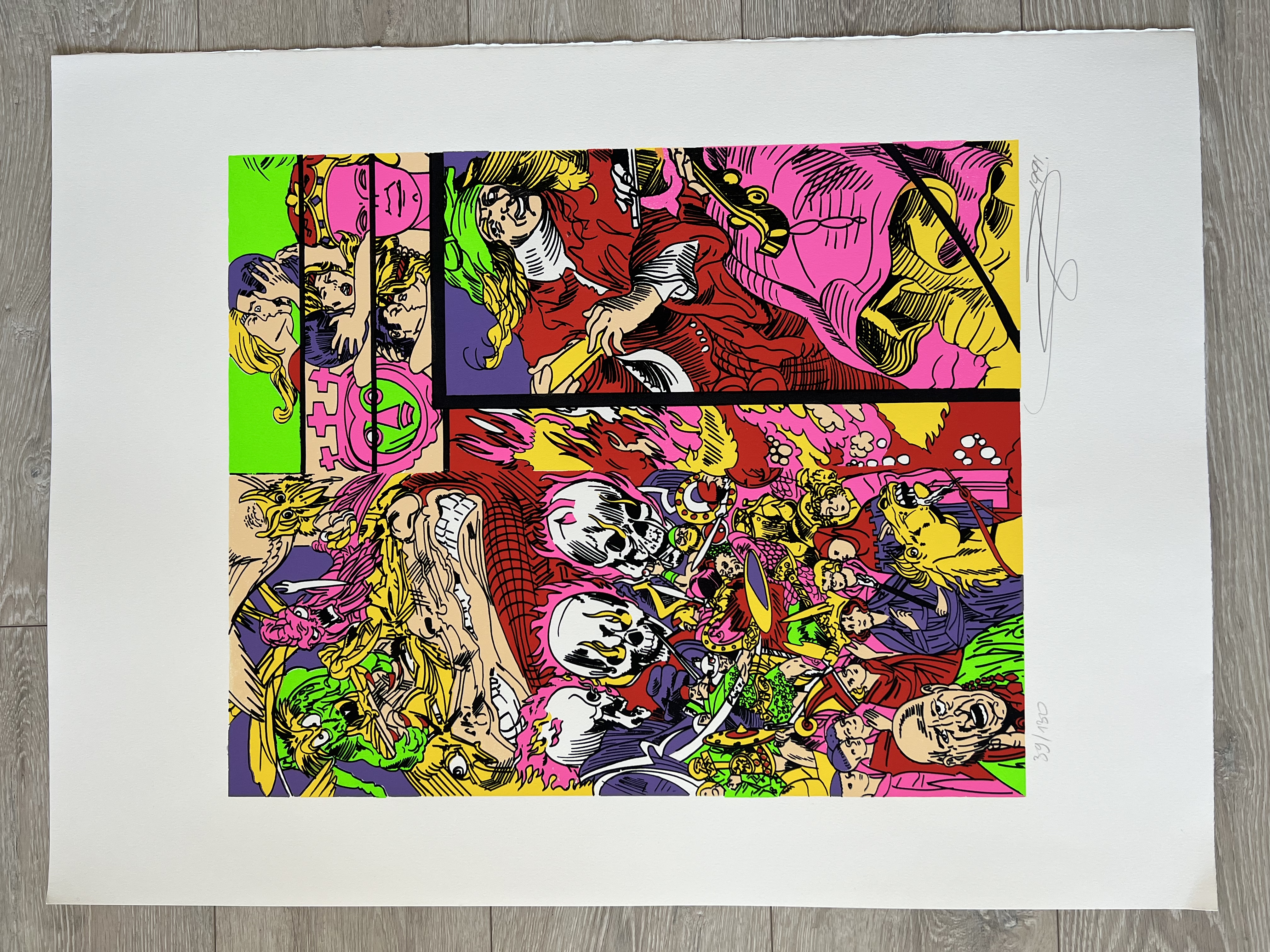 ERRÓ Guðmundur Guðmundsson (1932) - Historie de lille