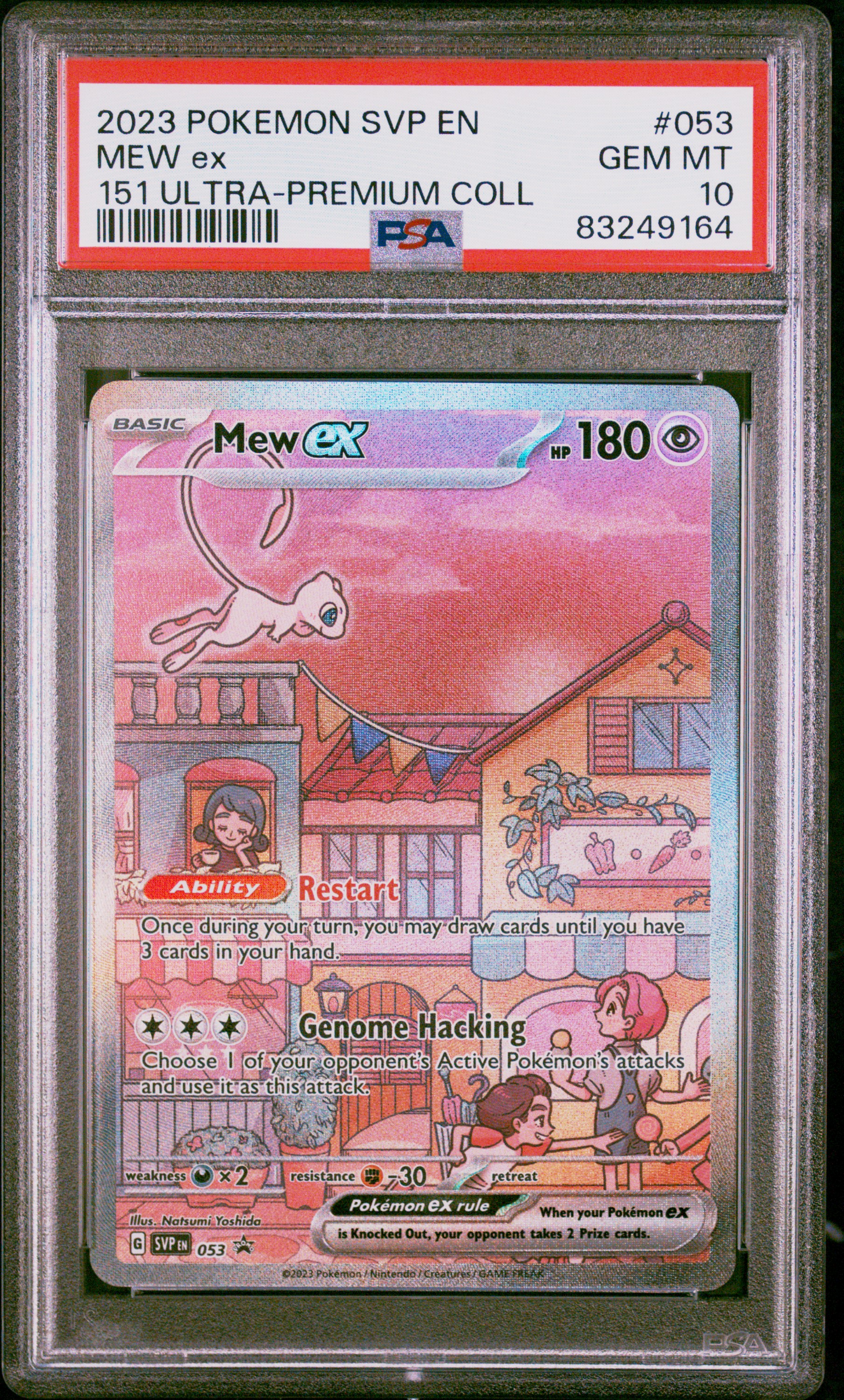 2023 Ultra Premium Collection- Mew ex Full Art - PSA 10