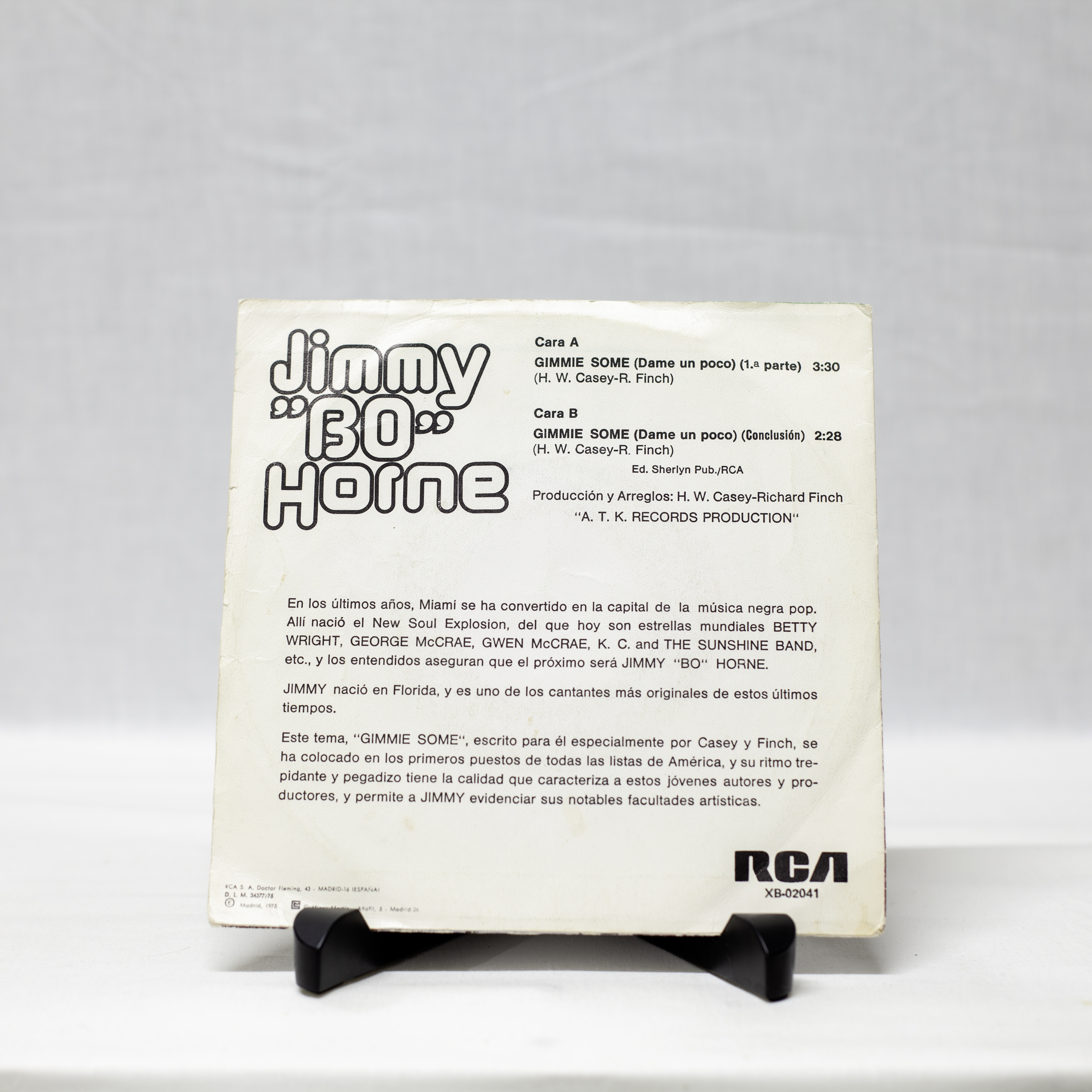 Jimmy "Bo" Horne – Gimmie Some (Dame Un Poco)