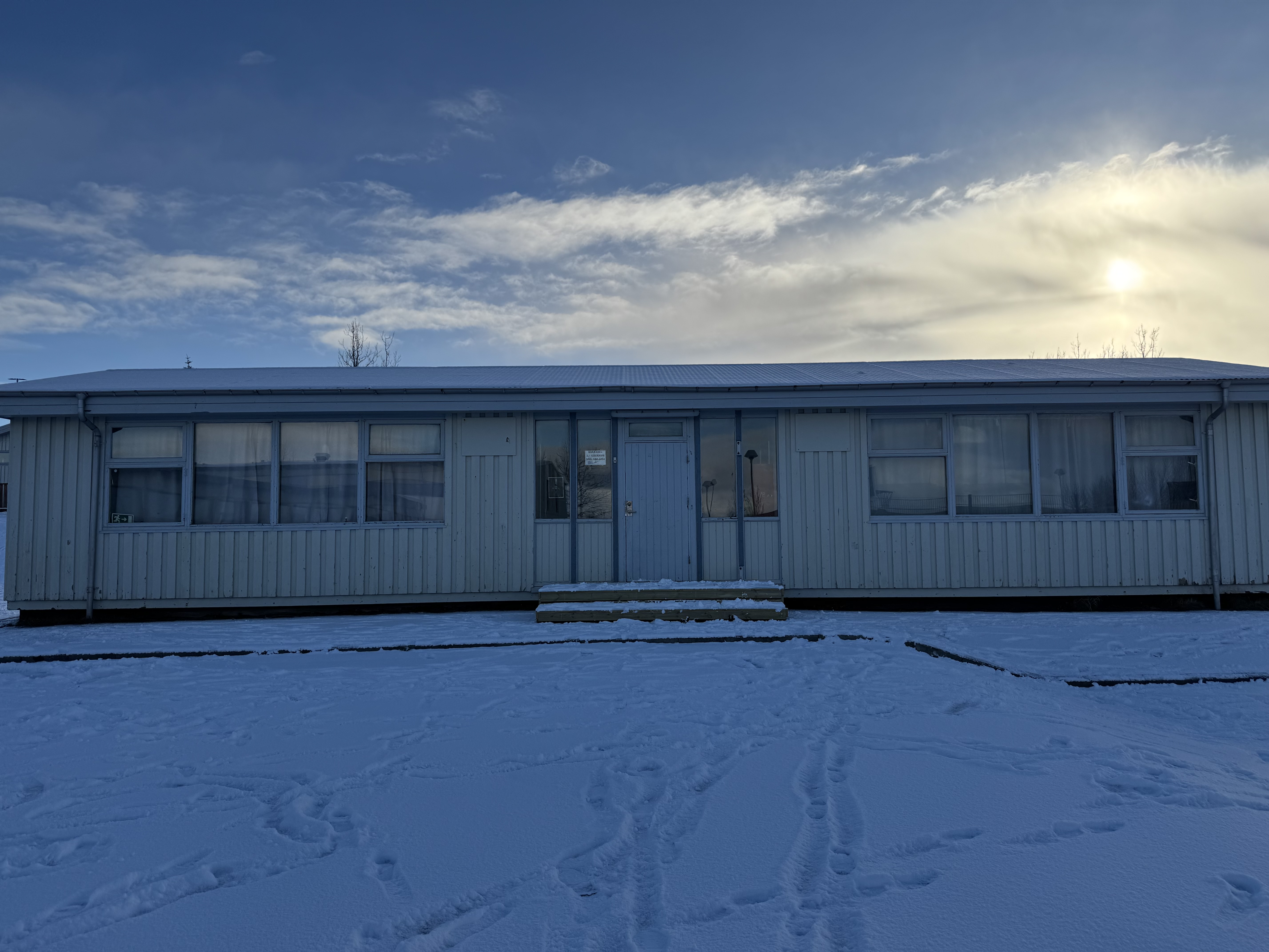 Færanleg húseining við Breiðholtsskóla