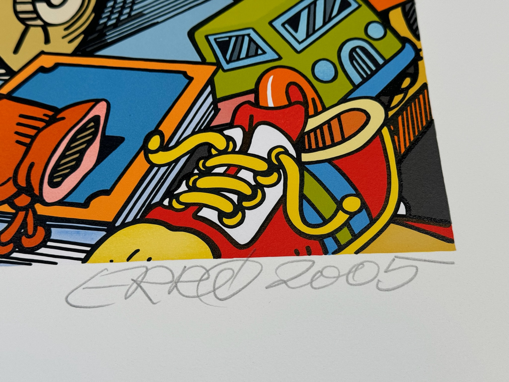 Erró / Guðmundur Guðmundsson (1932) - Hommage à Léger (2005) 72/100