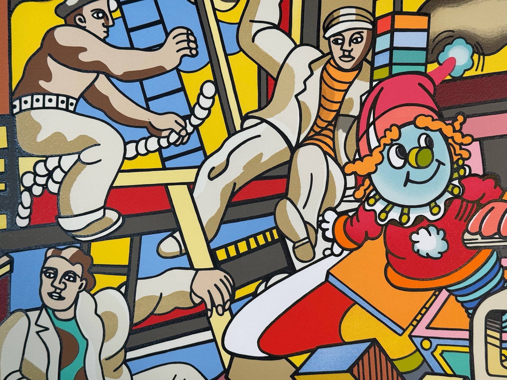 Erró / Guðmundur Guðmundsson (1932) - Hommage à Léger (2005) 72/100