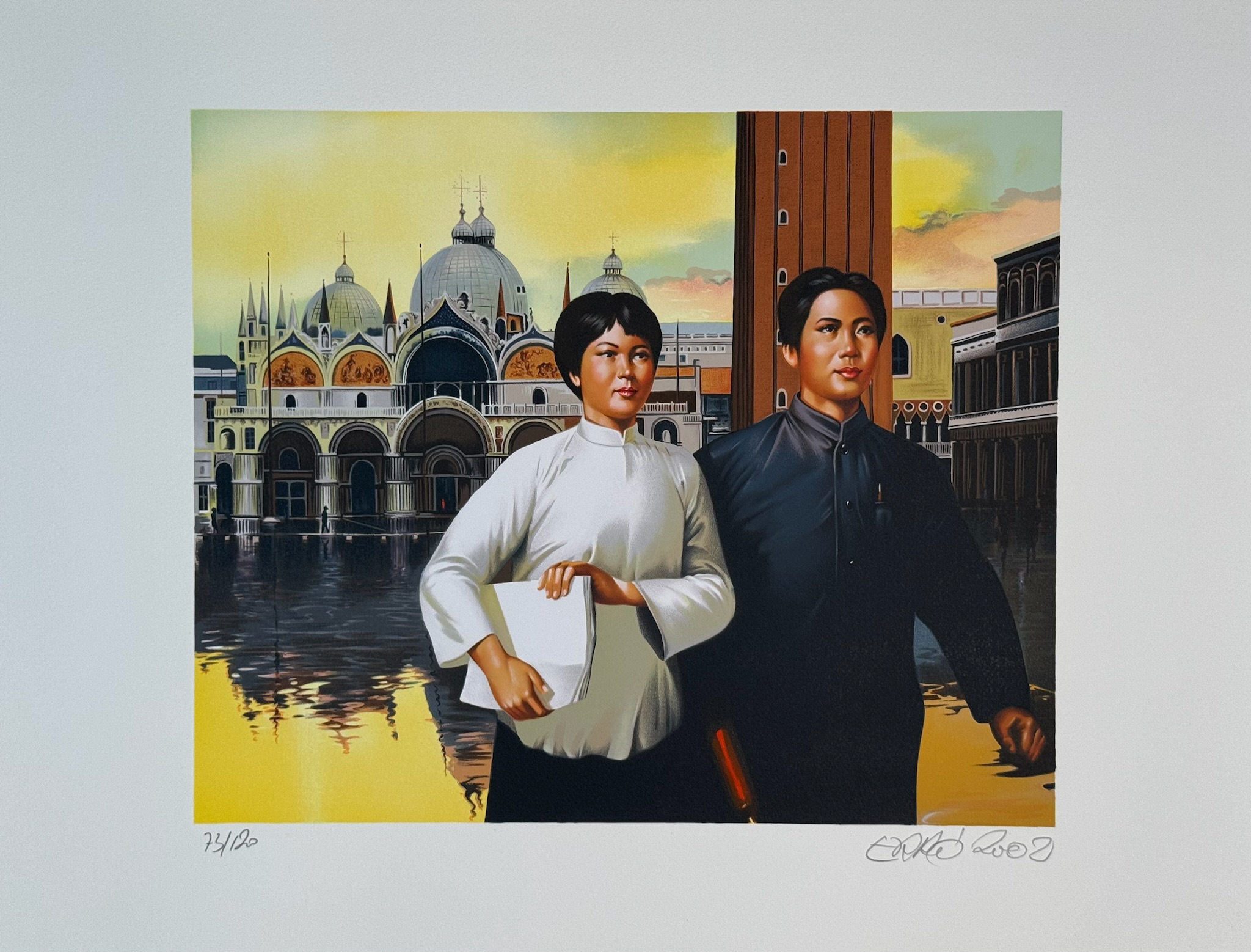 Erró / Guðmundur Guðmundsson (1932) - Maó í Feneyjum (2002) 73/120