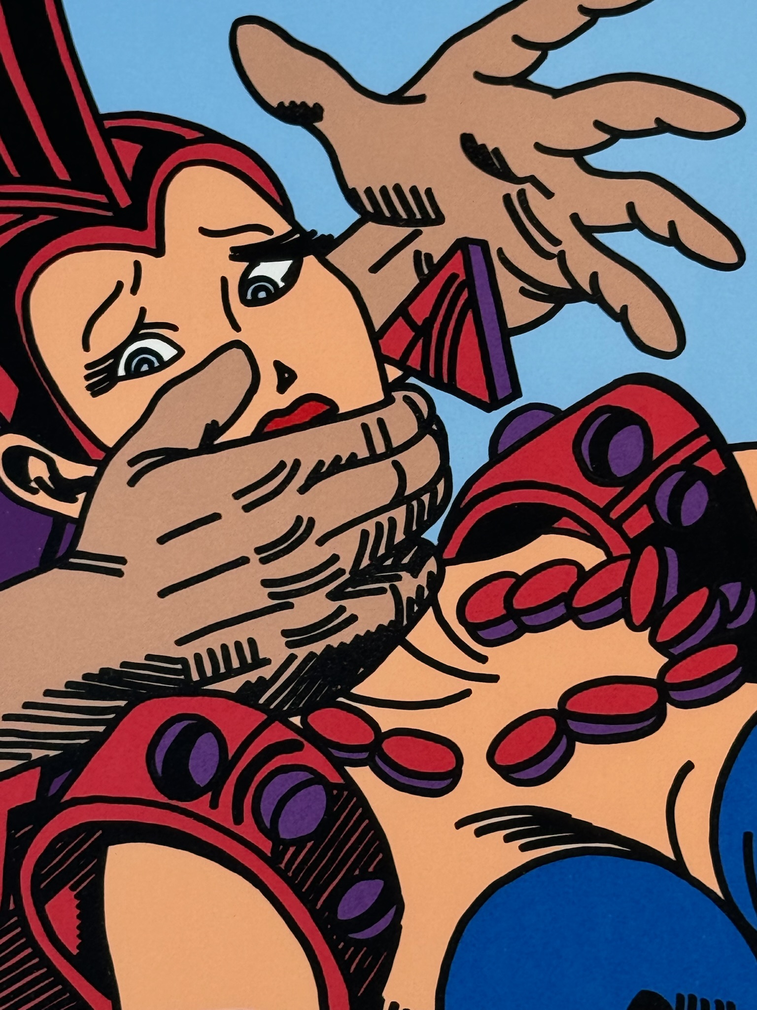 Erró / Guðmundur Guðmundsson (1932) - A Travers - Chutt (1994) 1/15