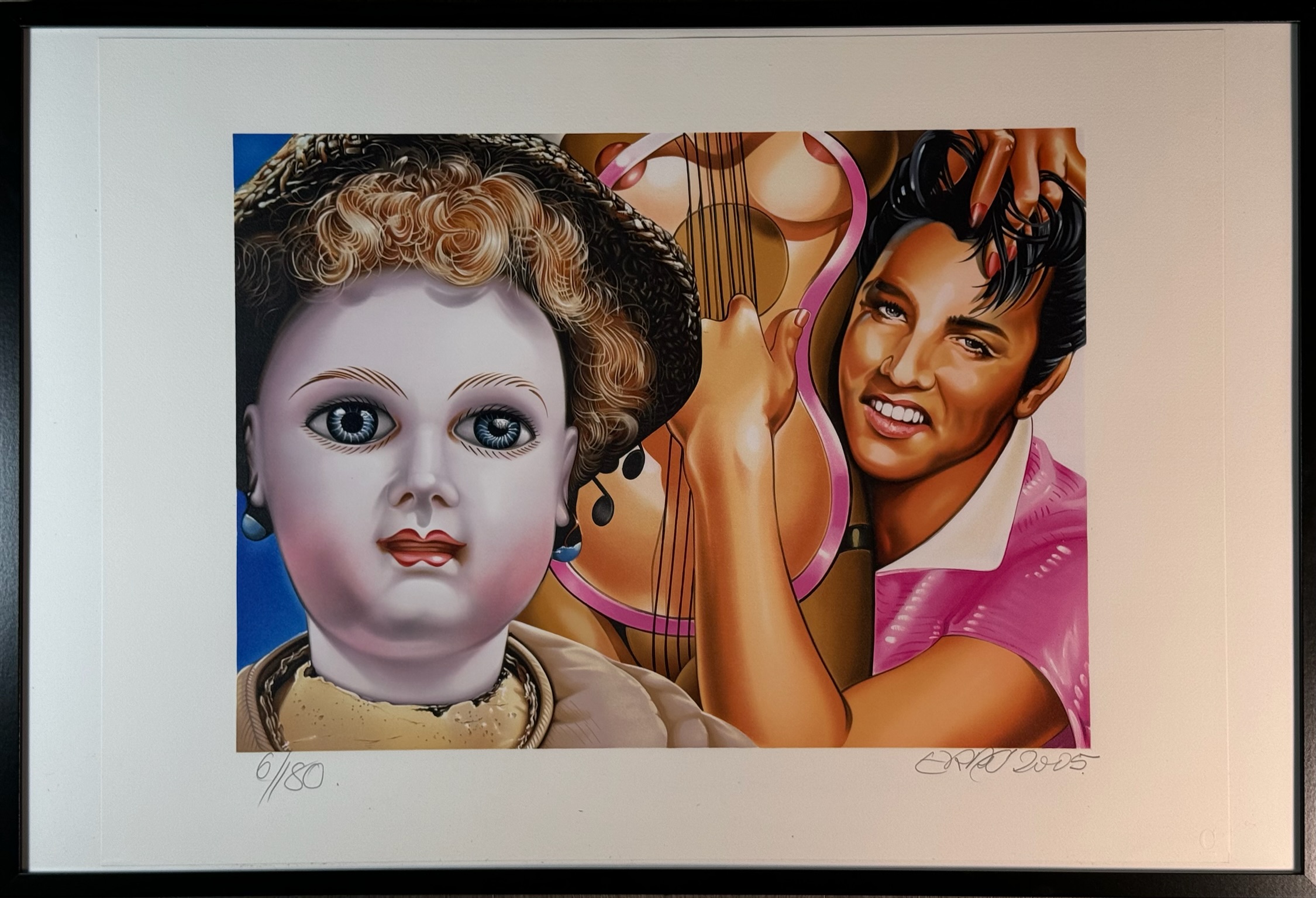 Erró / Guðmundur Guðmundsson (1932) - Elvis Presley (2005) 6/180