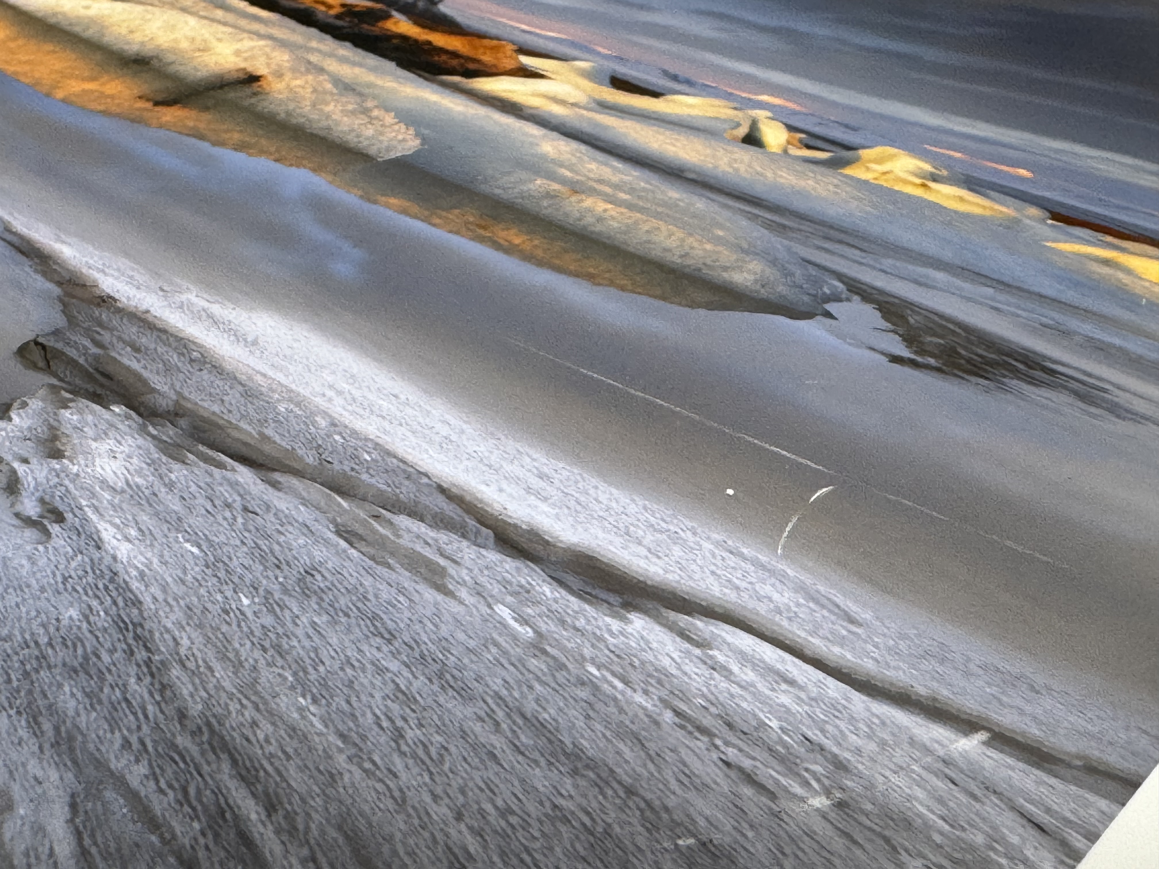 Ókunnur Höfundur - Last Light on the Glacier