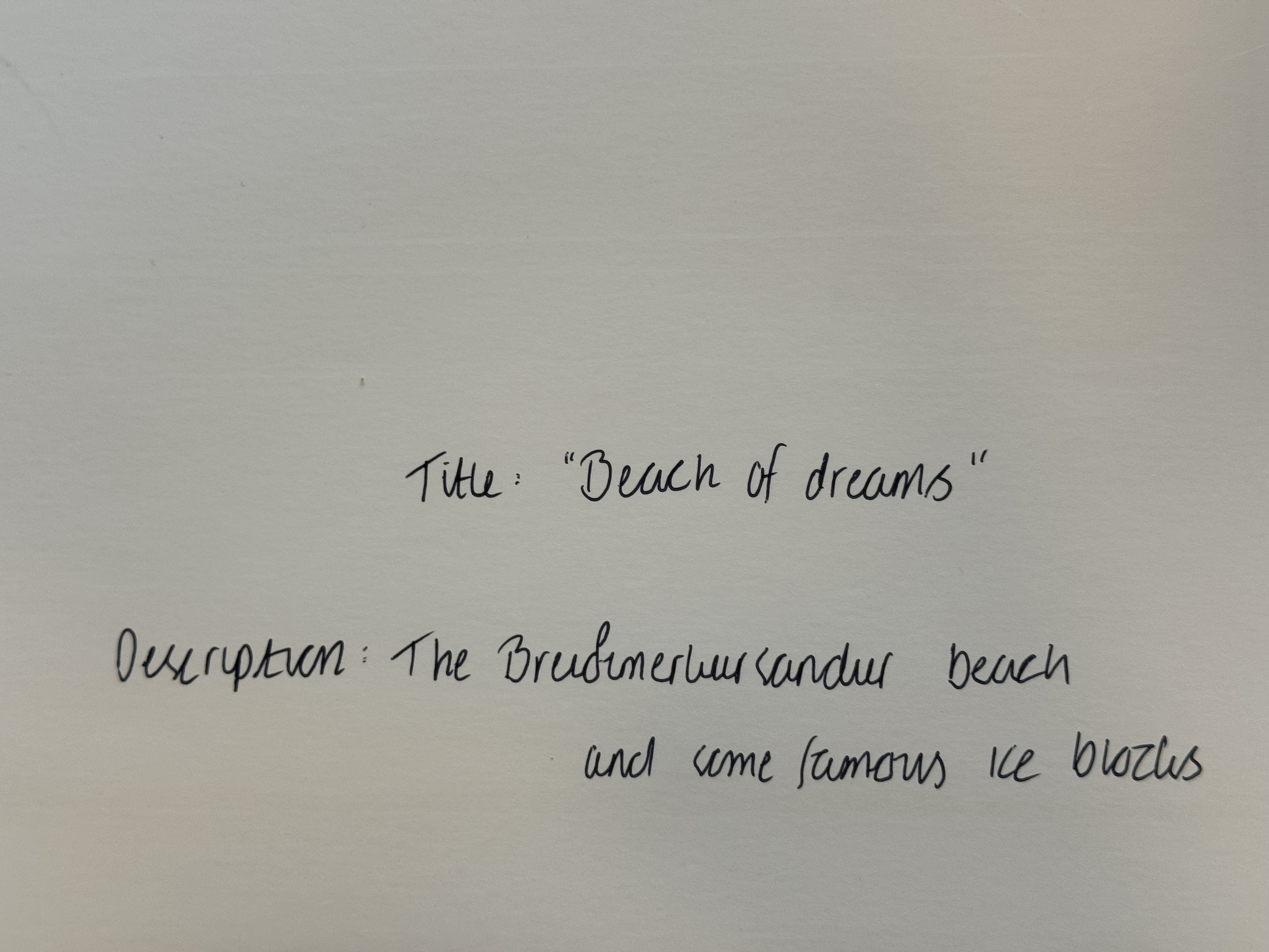 Ókunnur Höfundur - Beach Of Dreams