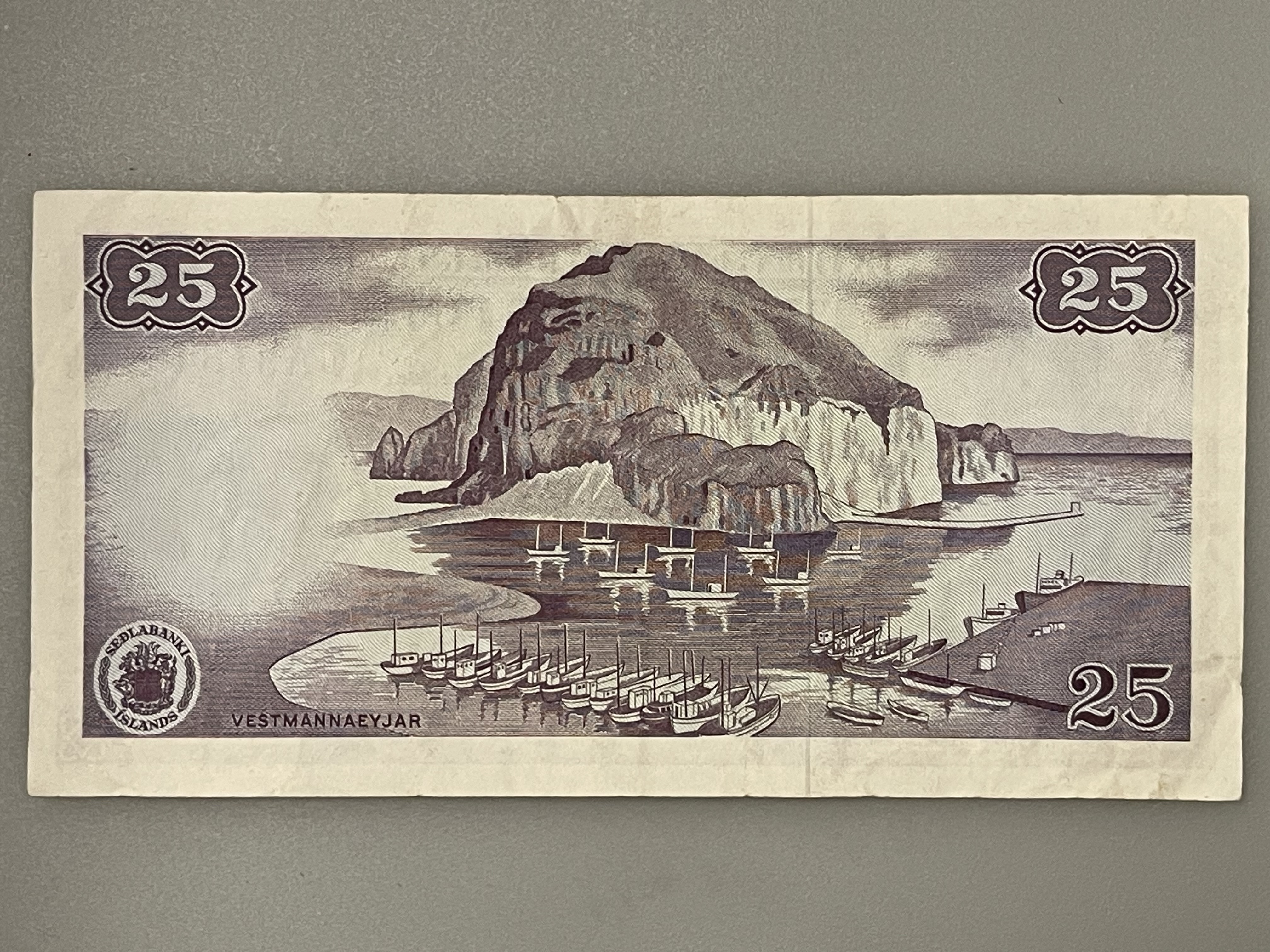 25 Krónur - Ísland - 1965-1972