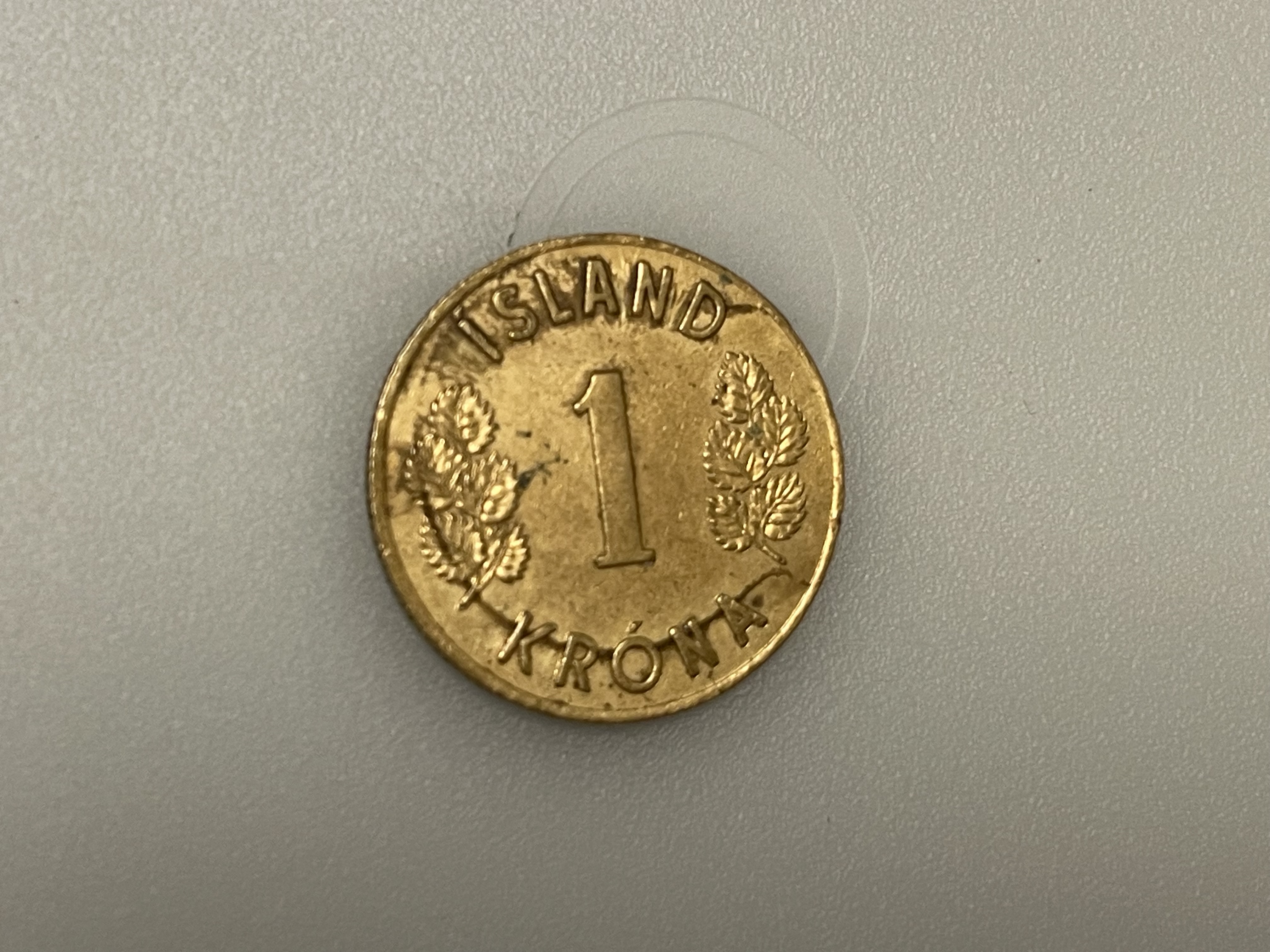 1 króna - Ísland - 1969