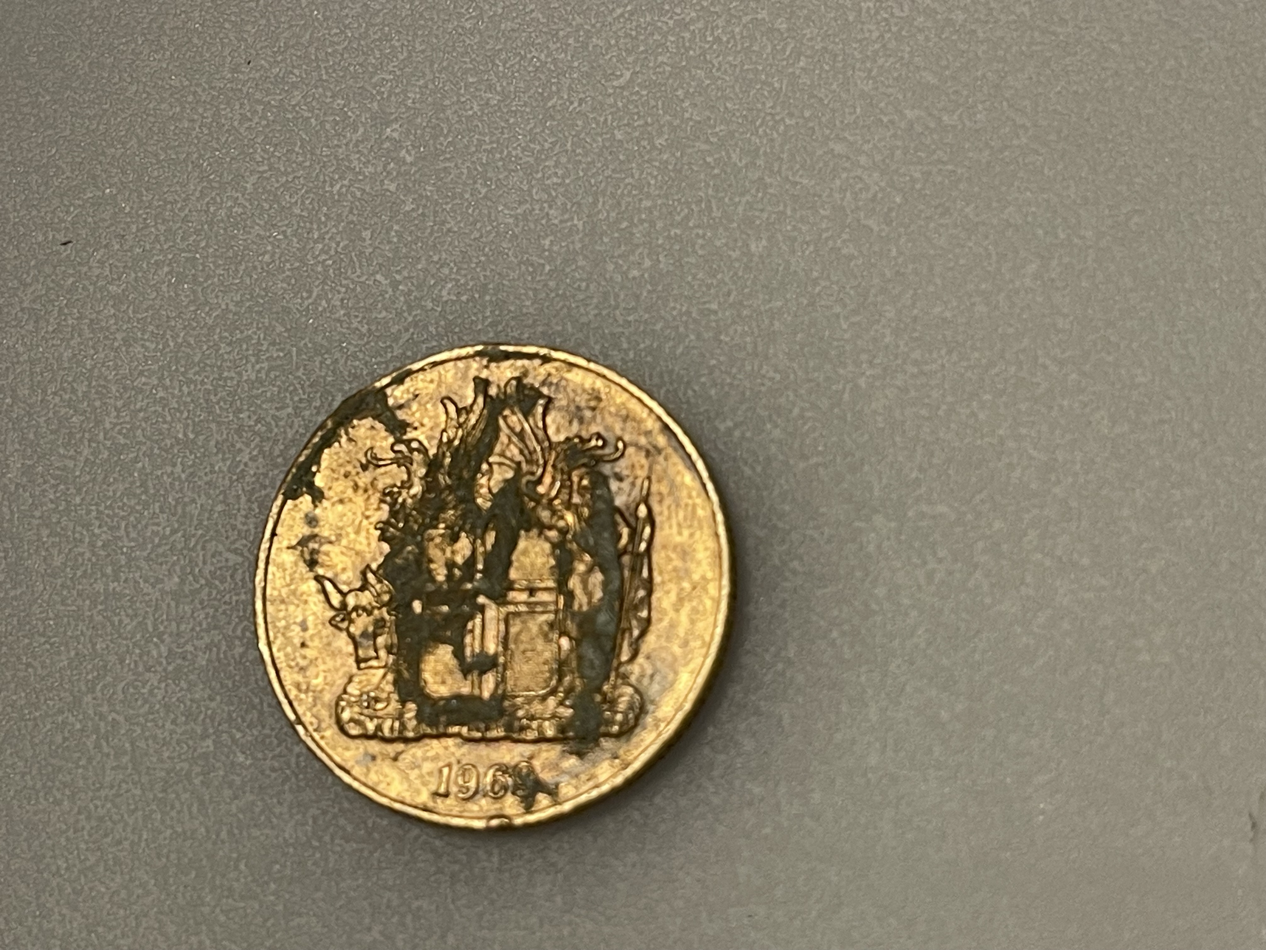 1 króna - Ísland - 1969