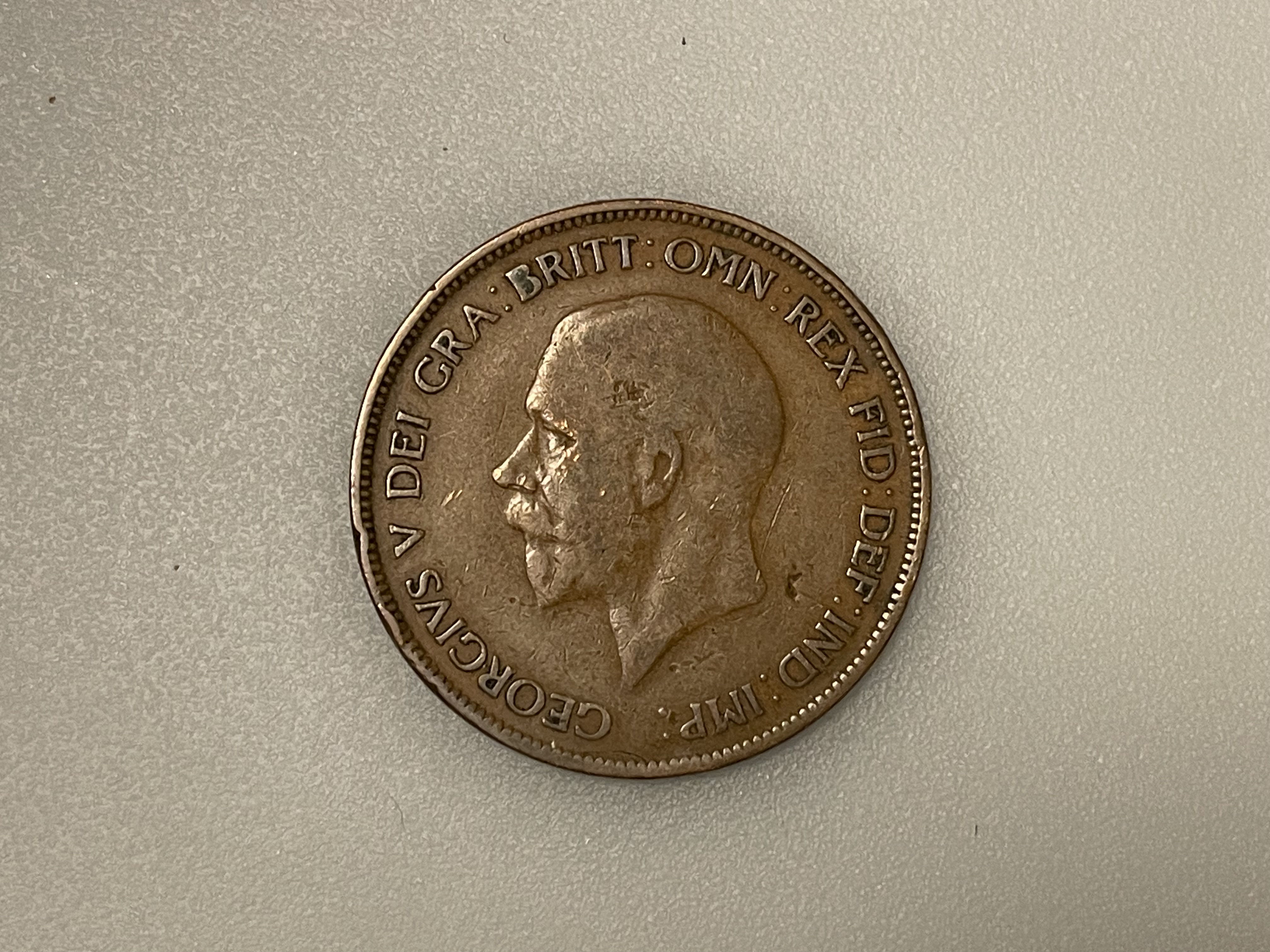 One Penny - Bretland - 1930