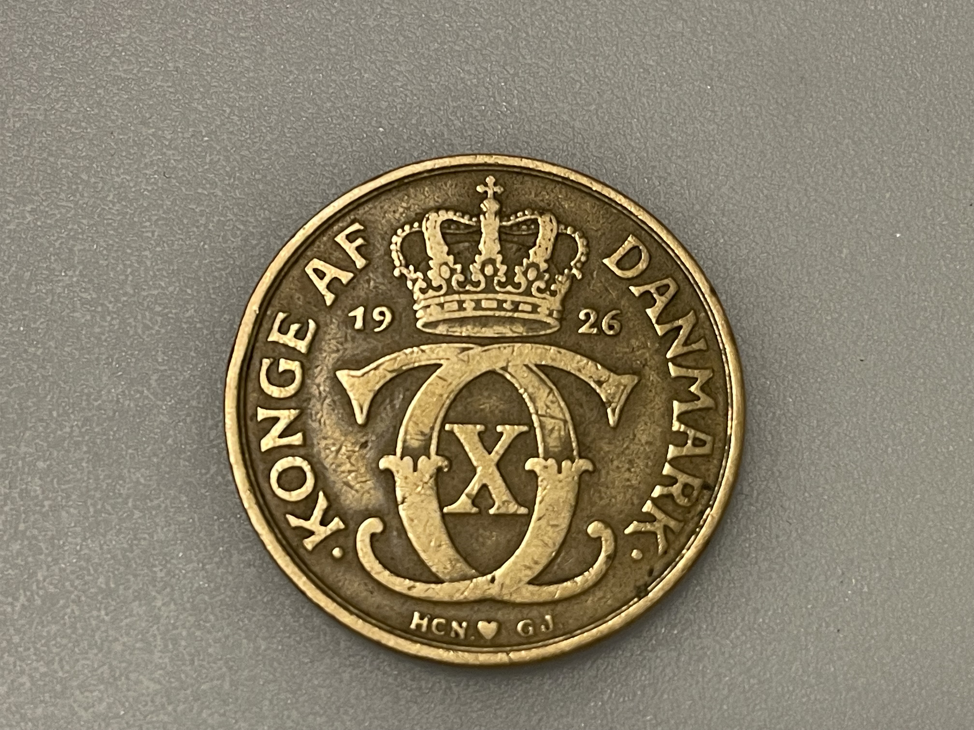 2 krónur - Danmörk - 1926