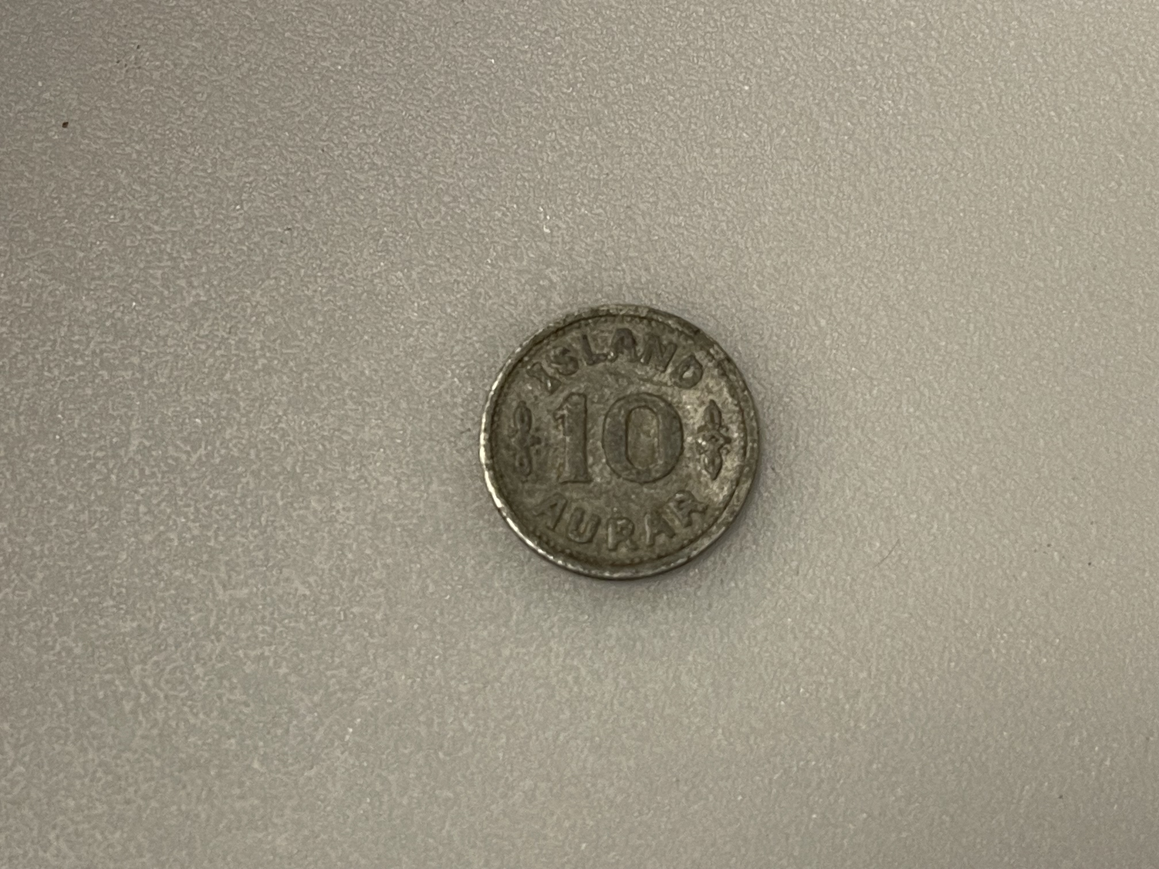 10 aurar - Ísland - 1945