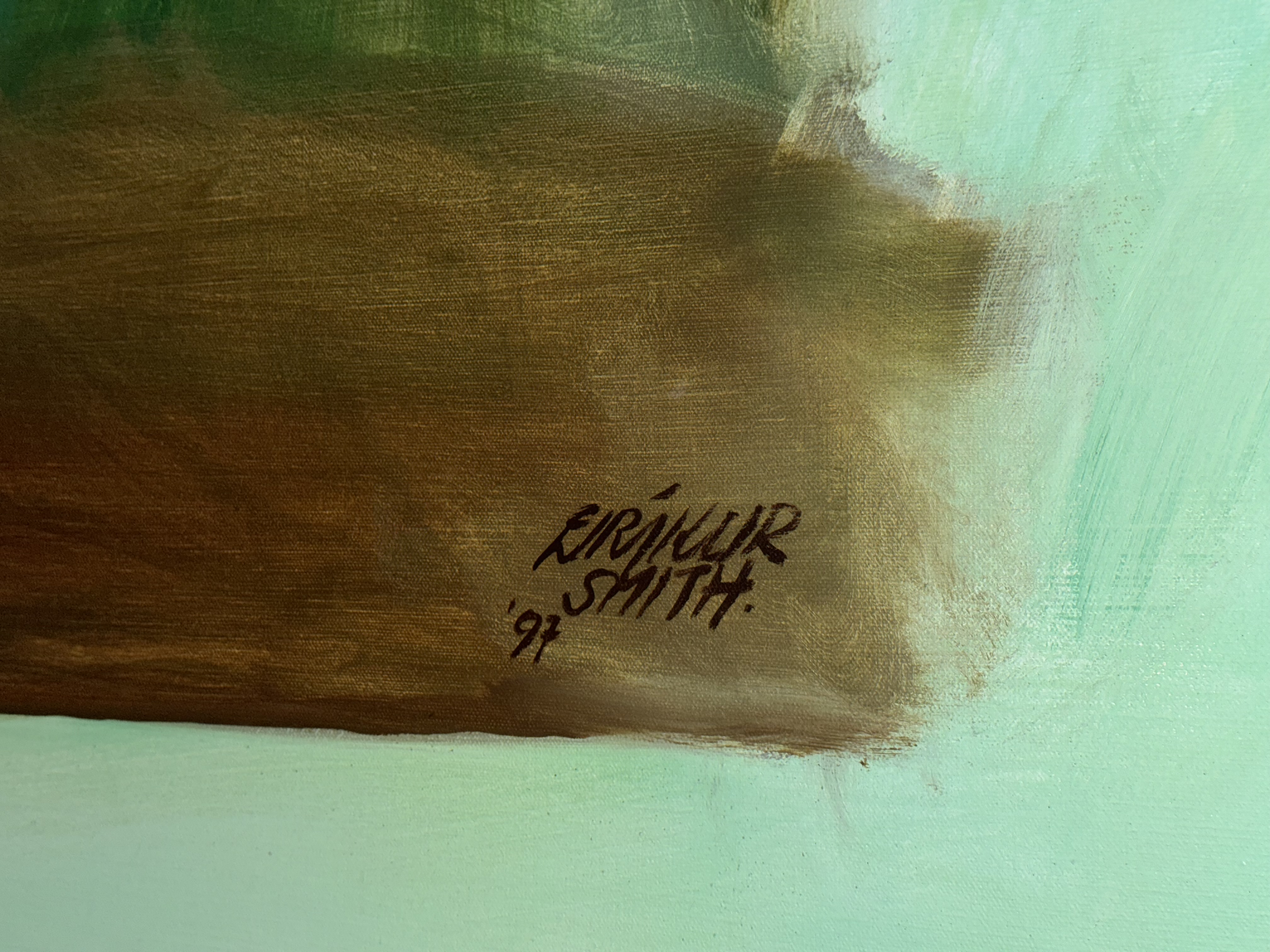 Eiríkur Smith (1925-2016) - Skógarfoss