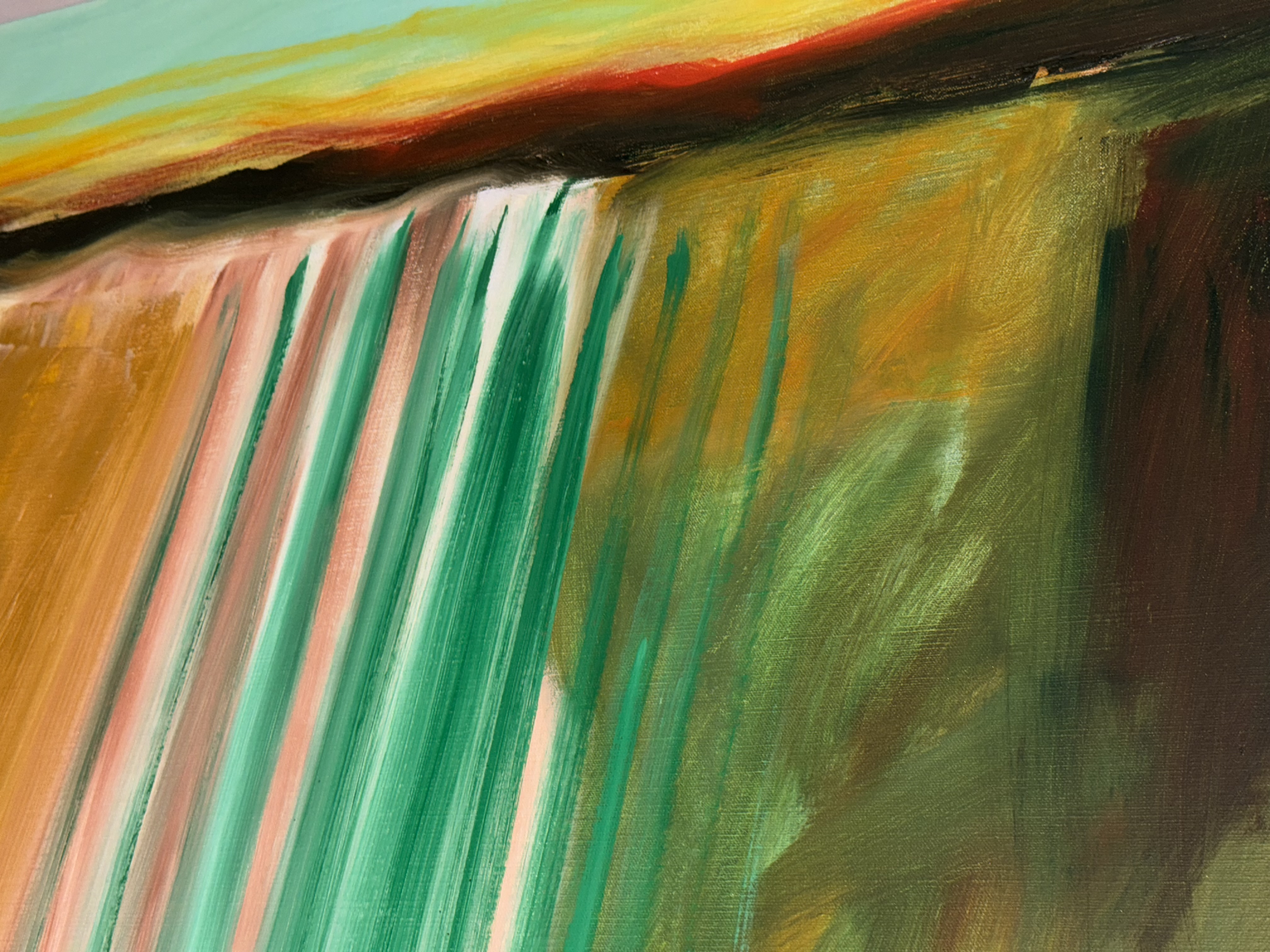 Eiríkur Smith (1925-2016) - Skógarfoss