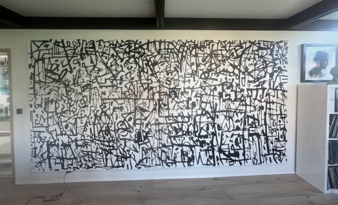 Óli G. Jóhannsson (1945 - 2011) - 400 x 200cm
