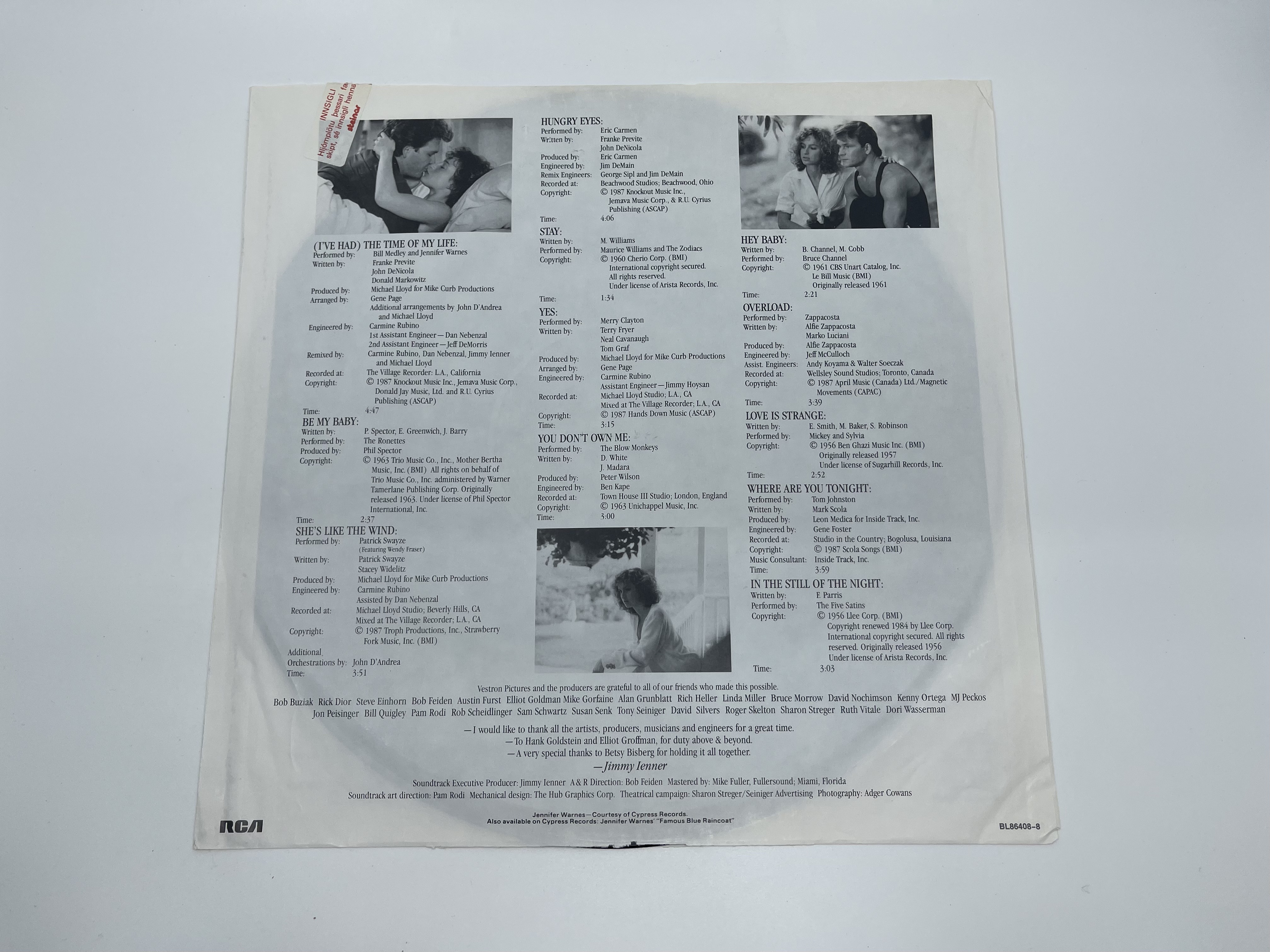 Patrick Swayze, Jennifer Grey - Dirty Dancing