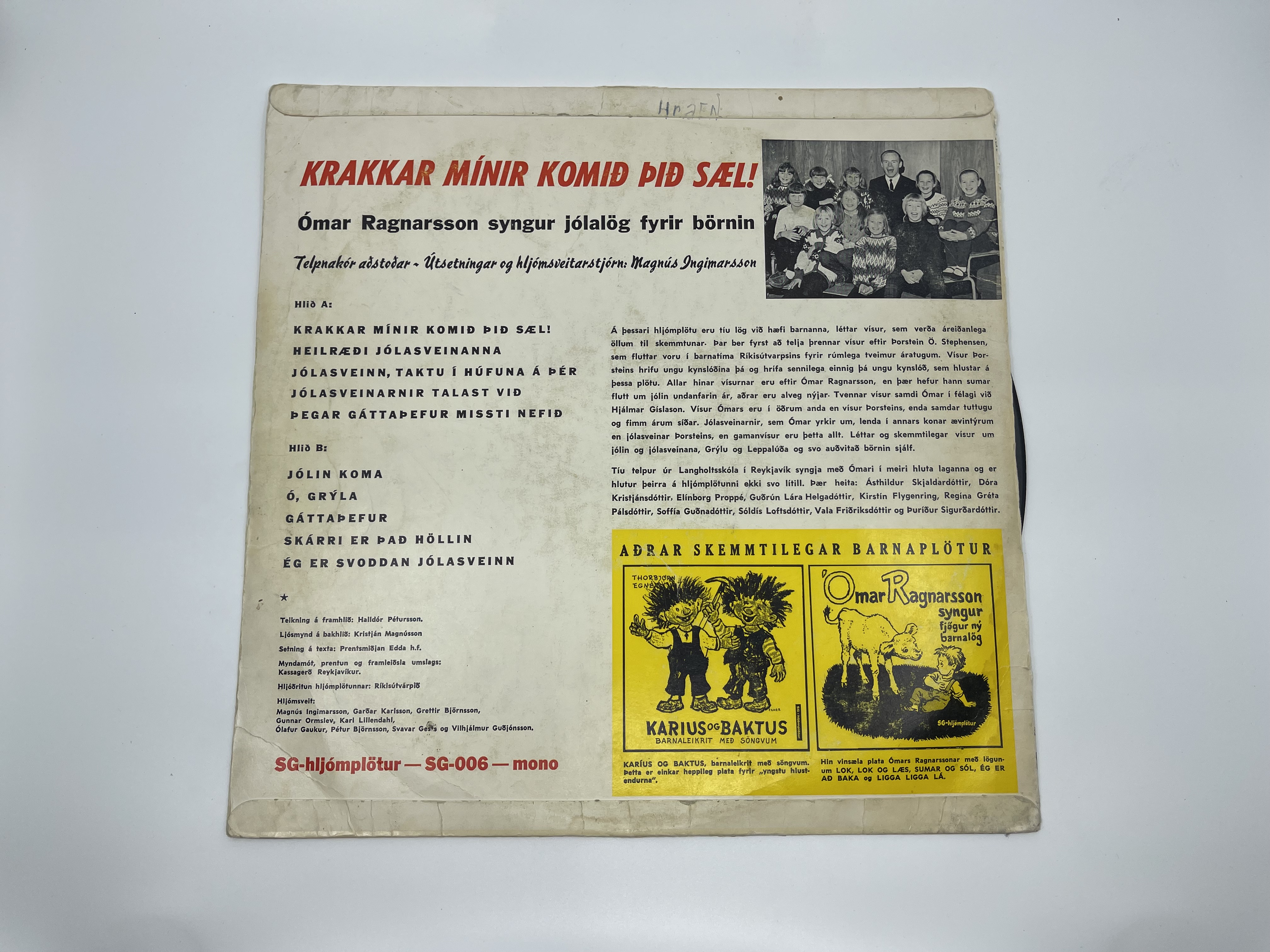 Ómar Ragnarsson - Krakkar mínir komið þið sæl