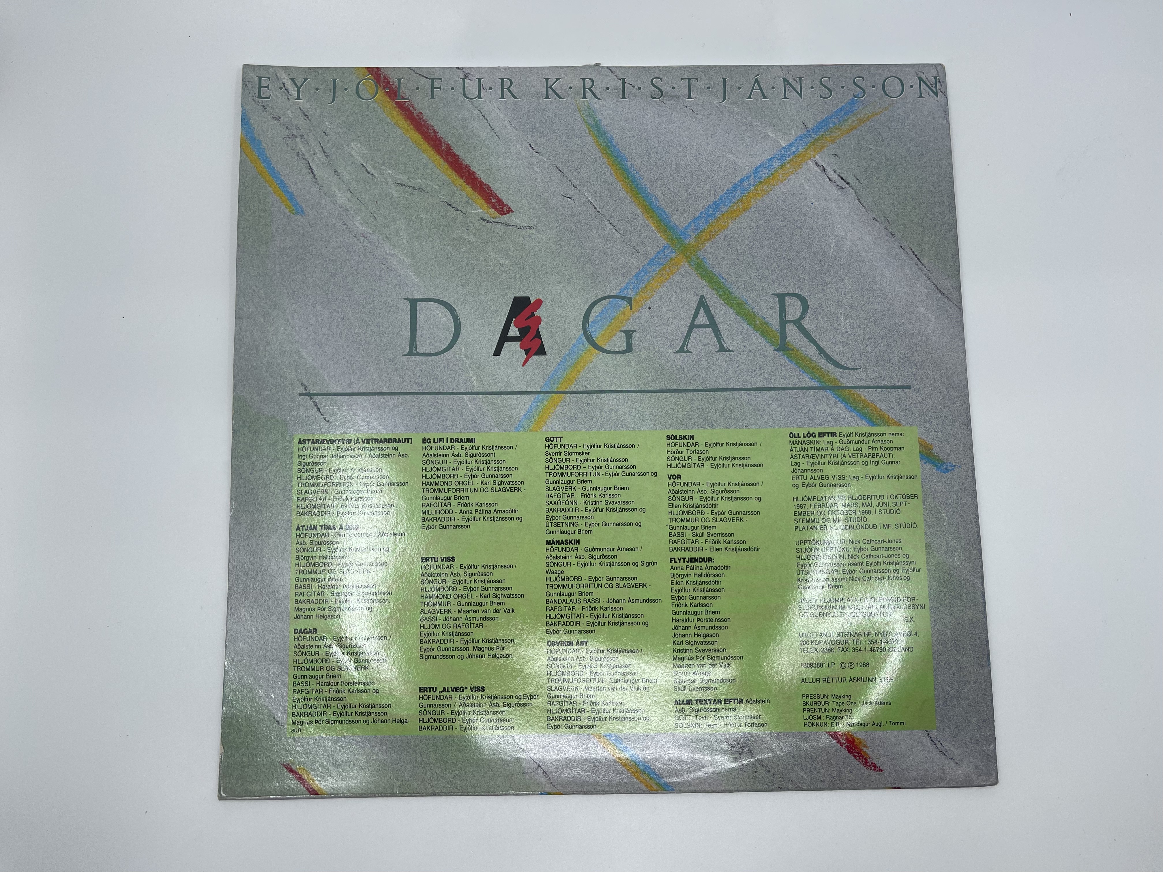 Eyjólfur Kristjánsson - Dagar